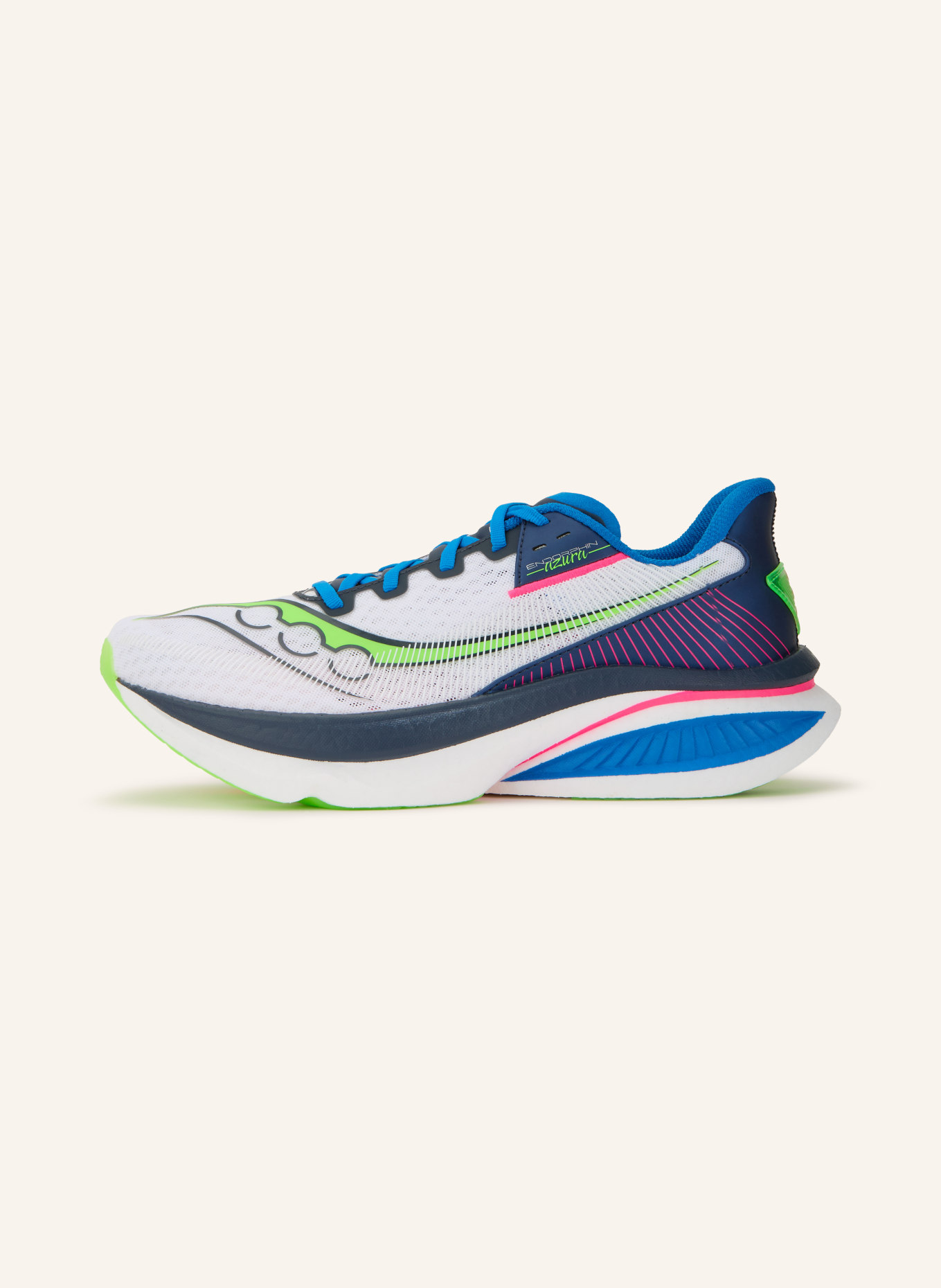 saucony Buty do biegania ENDORPHIN AZURA: NIEBIESKI / JASKRAWY ZIELONY / BIAŁY