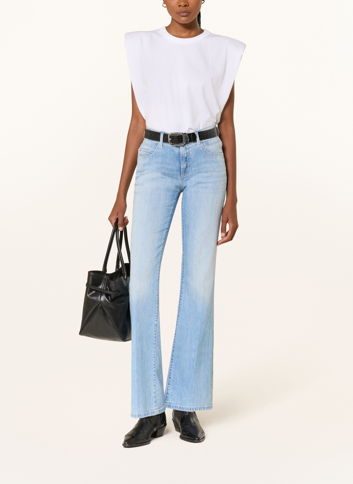 CAMBIO Džíny s rozšiřujícími se nohavicemi PARIS: 5366 lifely sunny used