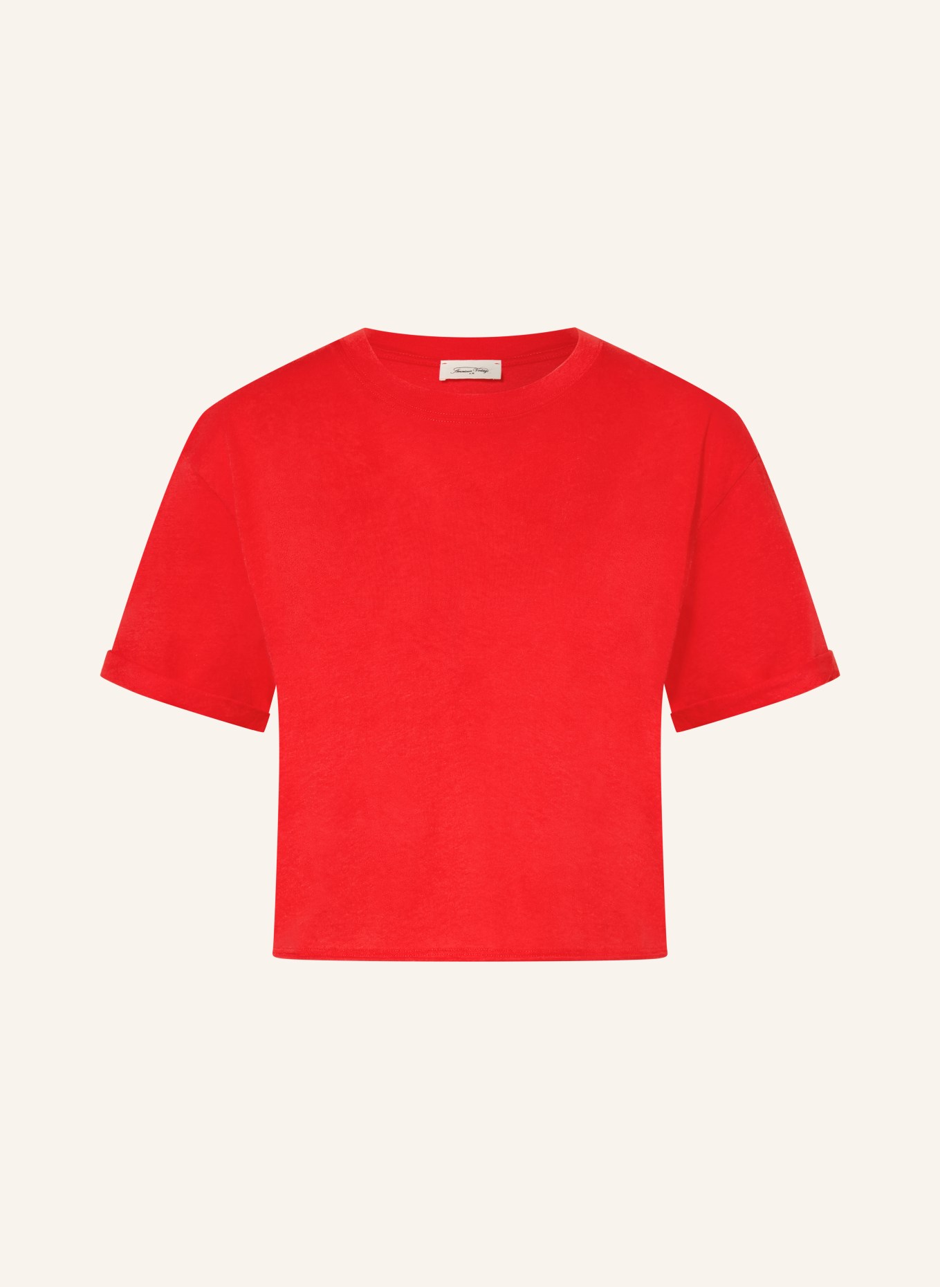 American Vintage Cropped shirt APOLY: ROOD