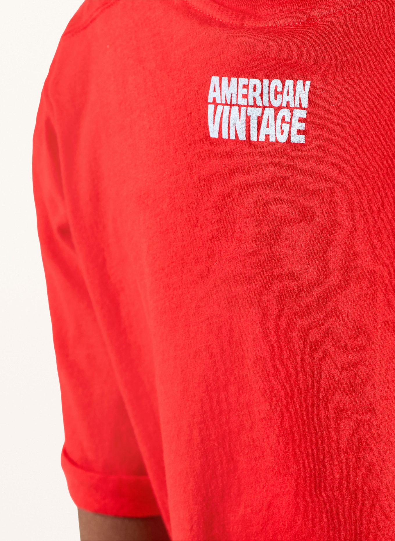 American Vintage Cropped shirt APOLY: ROOD