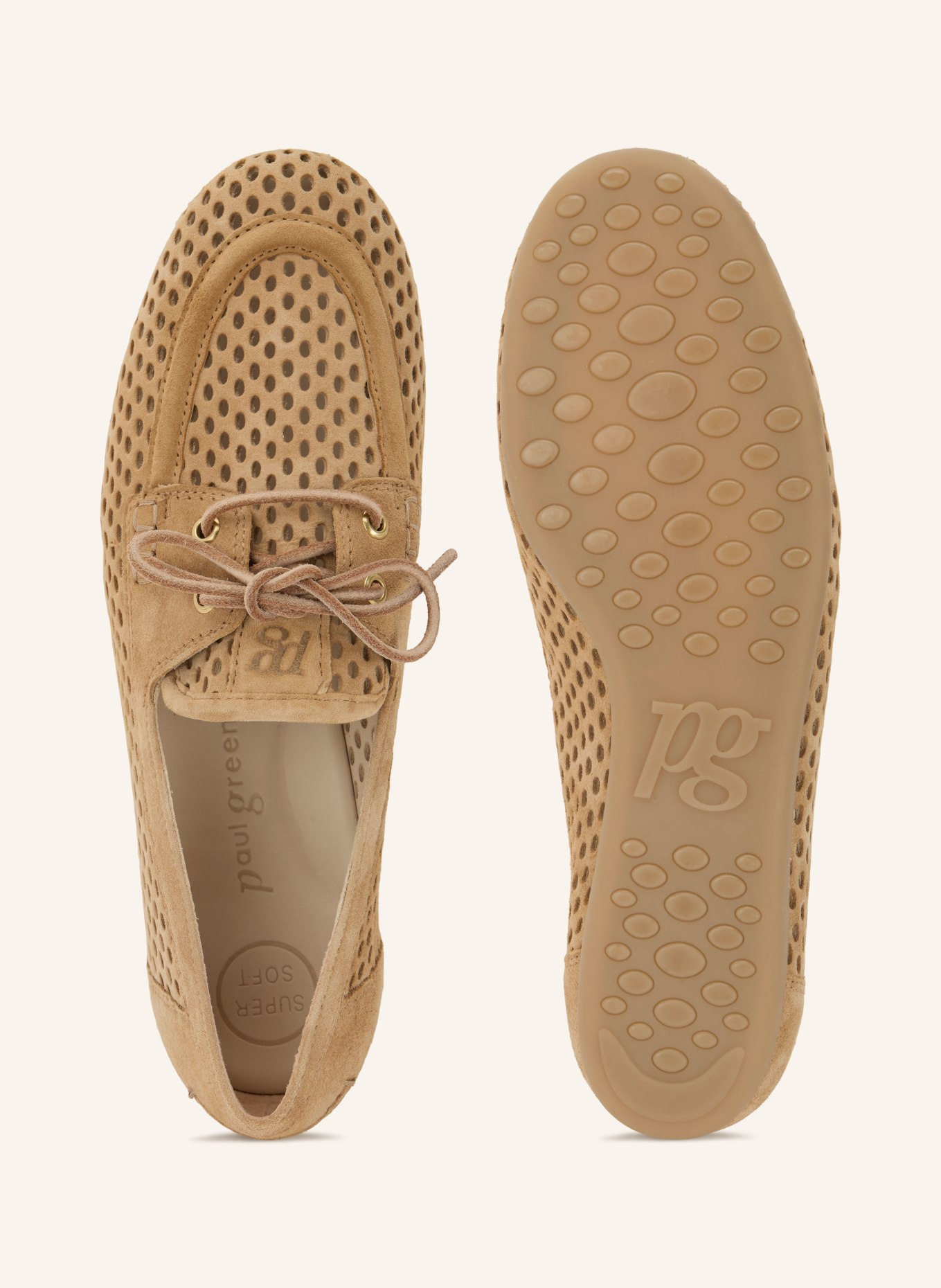paul green Deck shoes: BEIGE