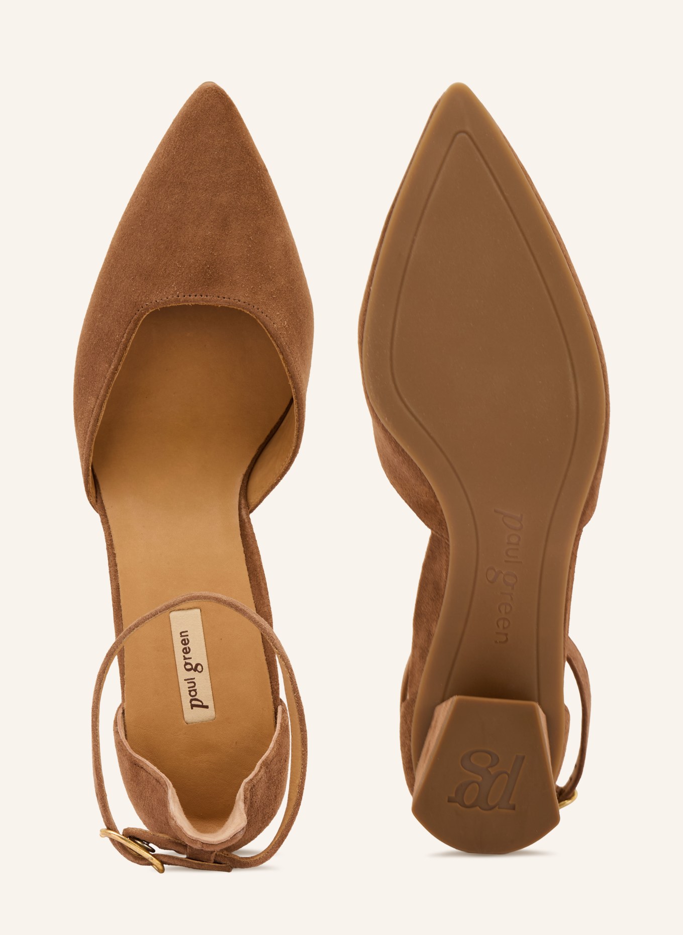 paul green czółenka: BRĄZOWY