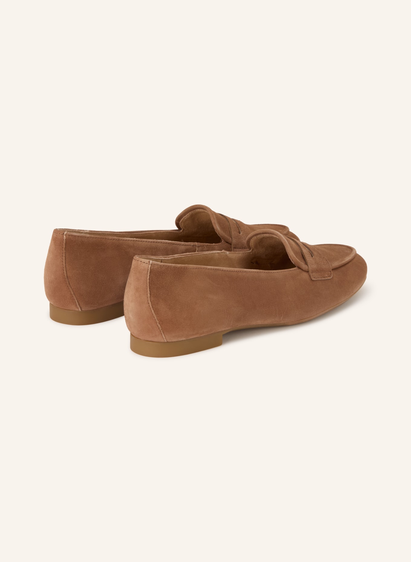 paul green penny loafer: LIGHT BROWN