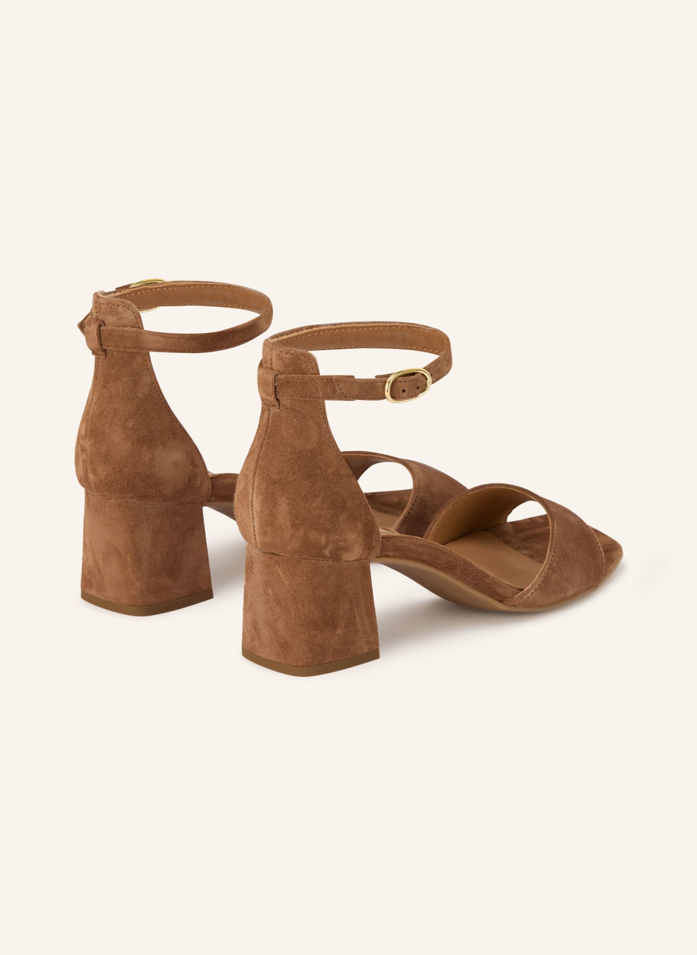 paul green sandály: HNĚDÁ / ZLATÁ