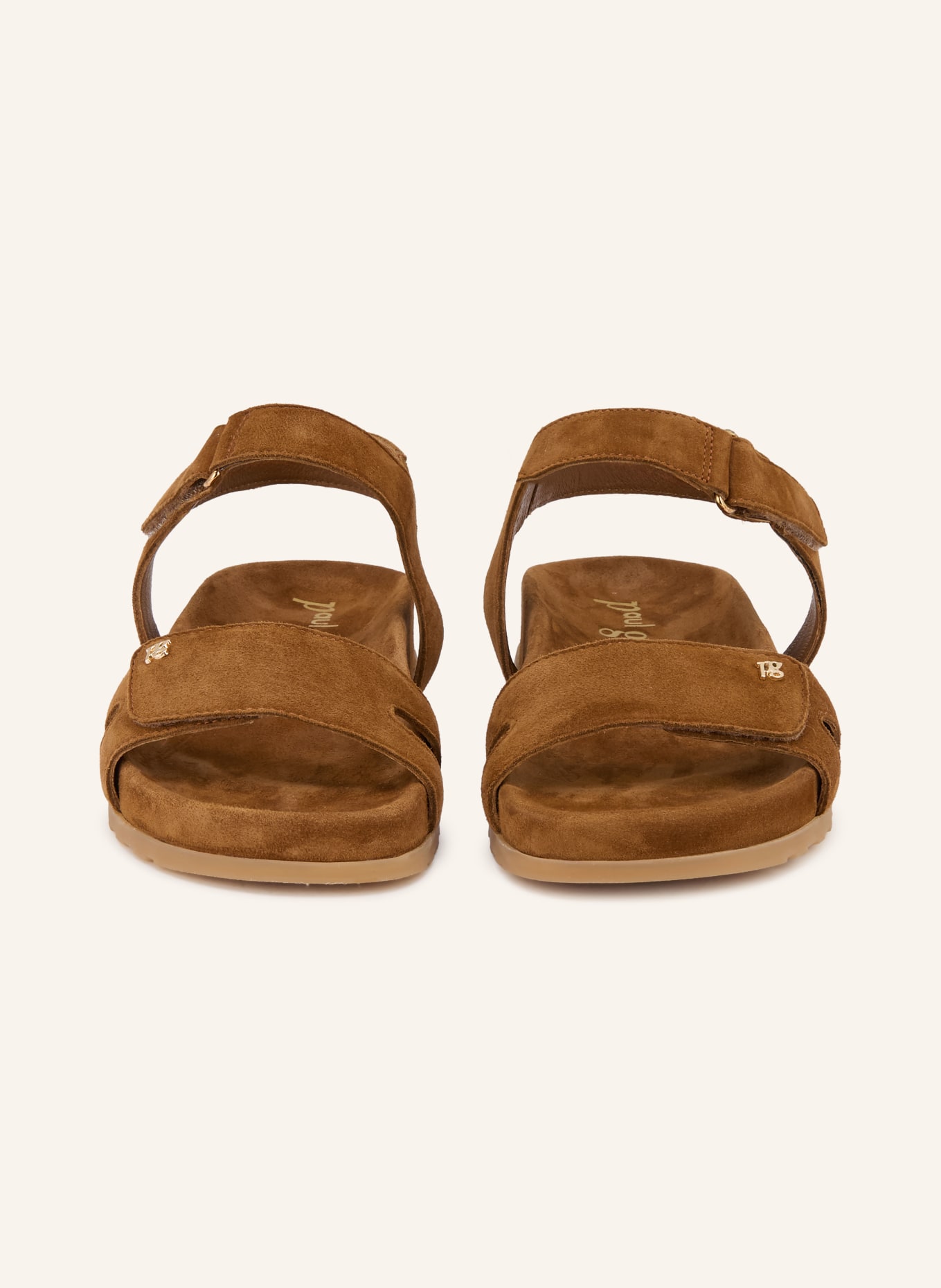 paul green Sandály: HNĚDÁ