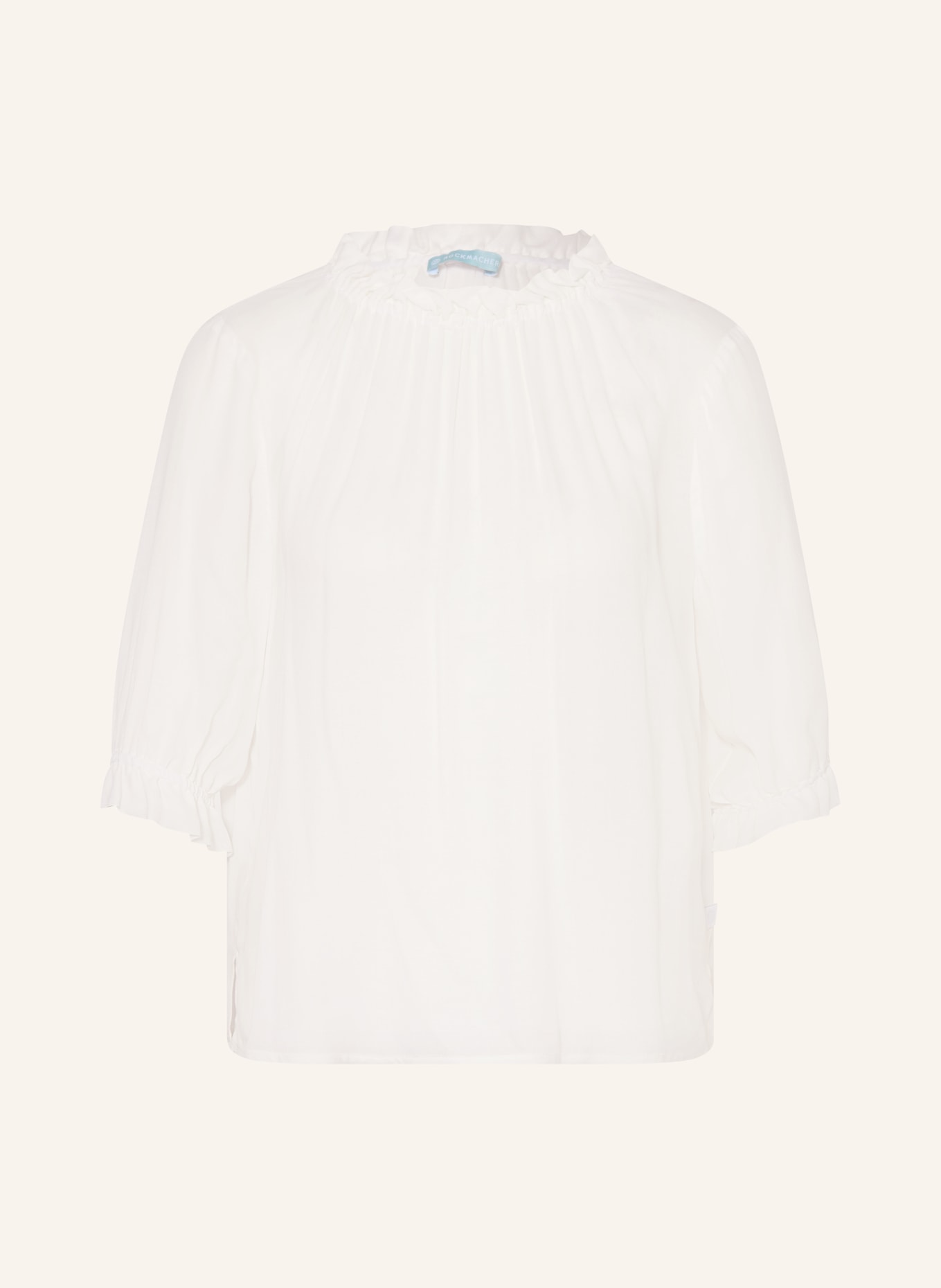 ROCKMACHERIN Trachtenbluse ERNA mit 3/4-Arm: WEISS