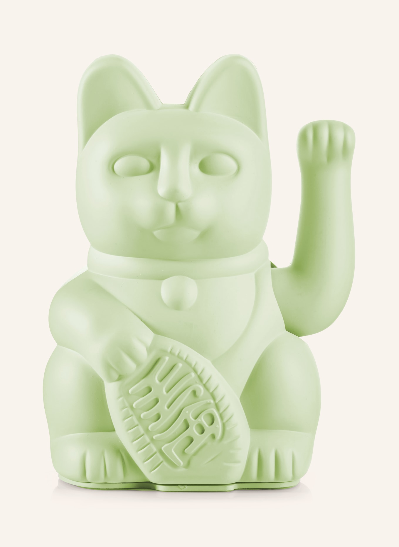 DONKEY Dekofigur LUCKY CAT: HELLGRÜN