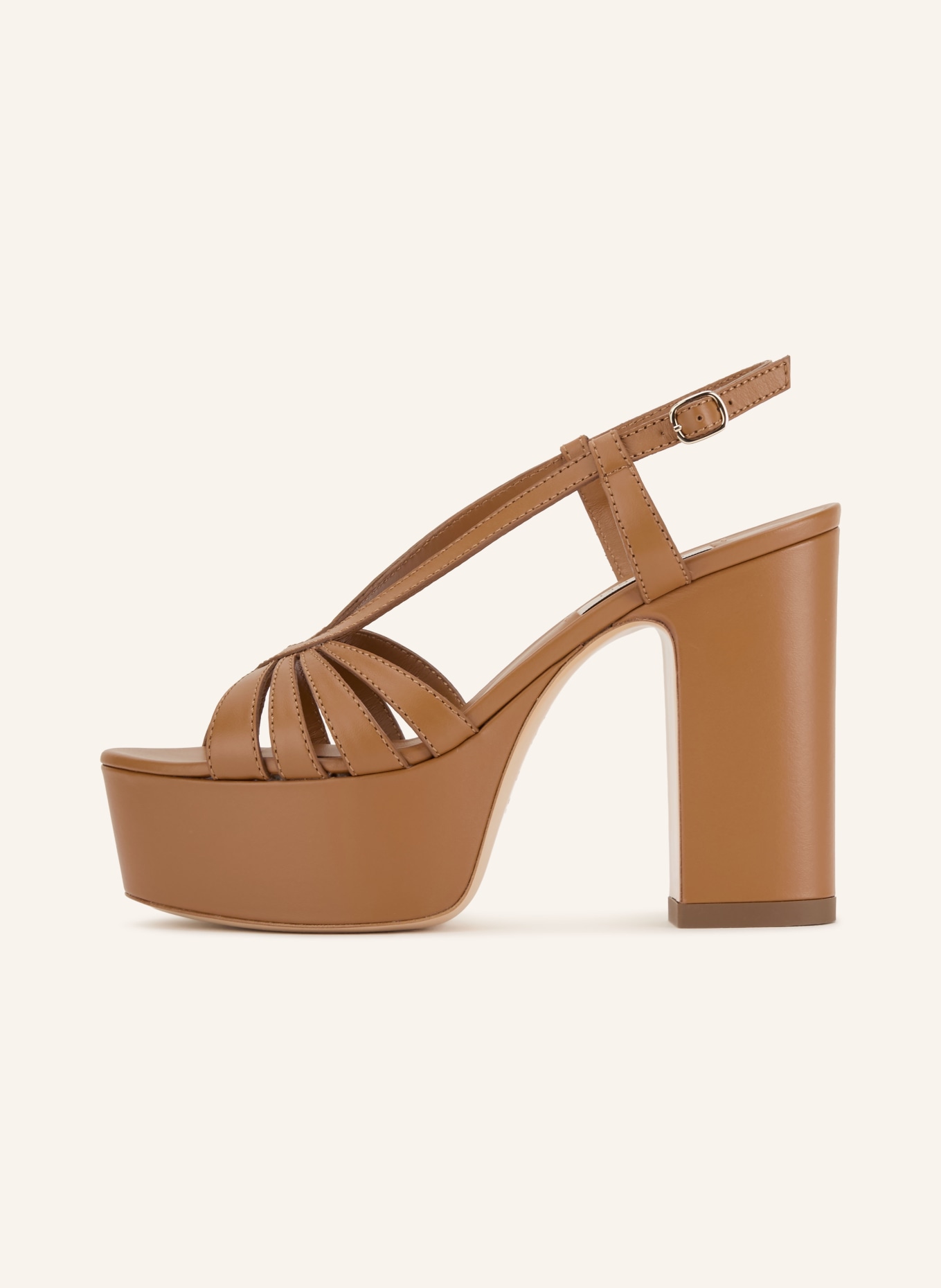 CASADEI Sandałki na platformie ISA ELSA: KONIAKOWY