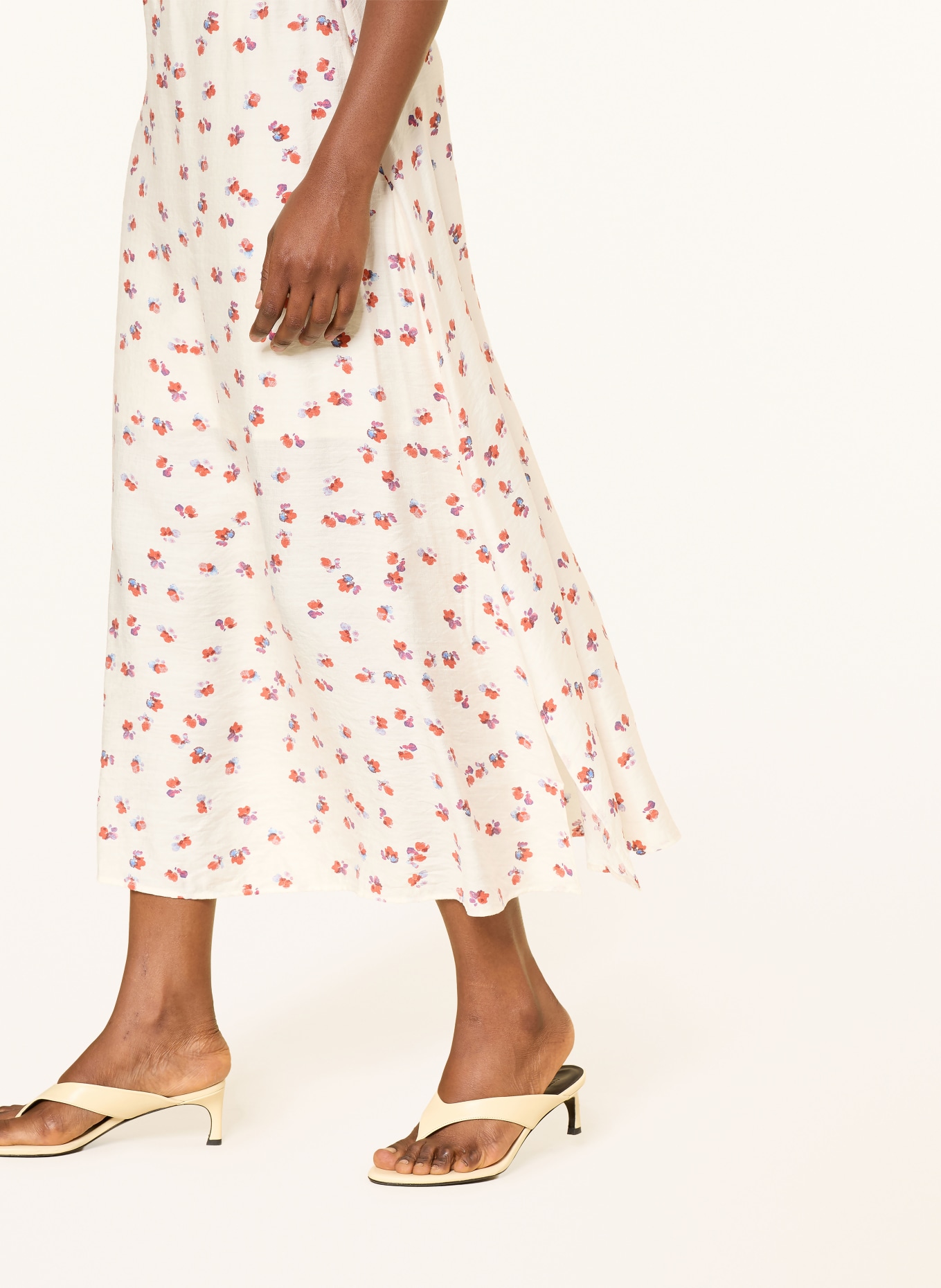 co'couture Sukně MARISCC: REŽNÁ / FIALOVÁ / TMAVĚ ČERVENÁ