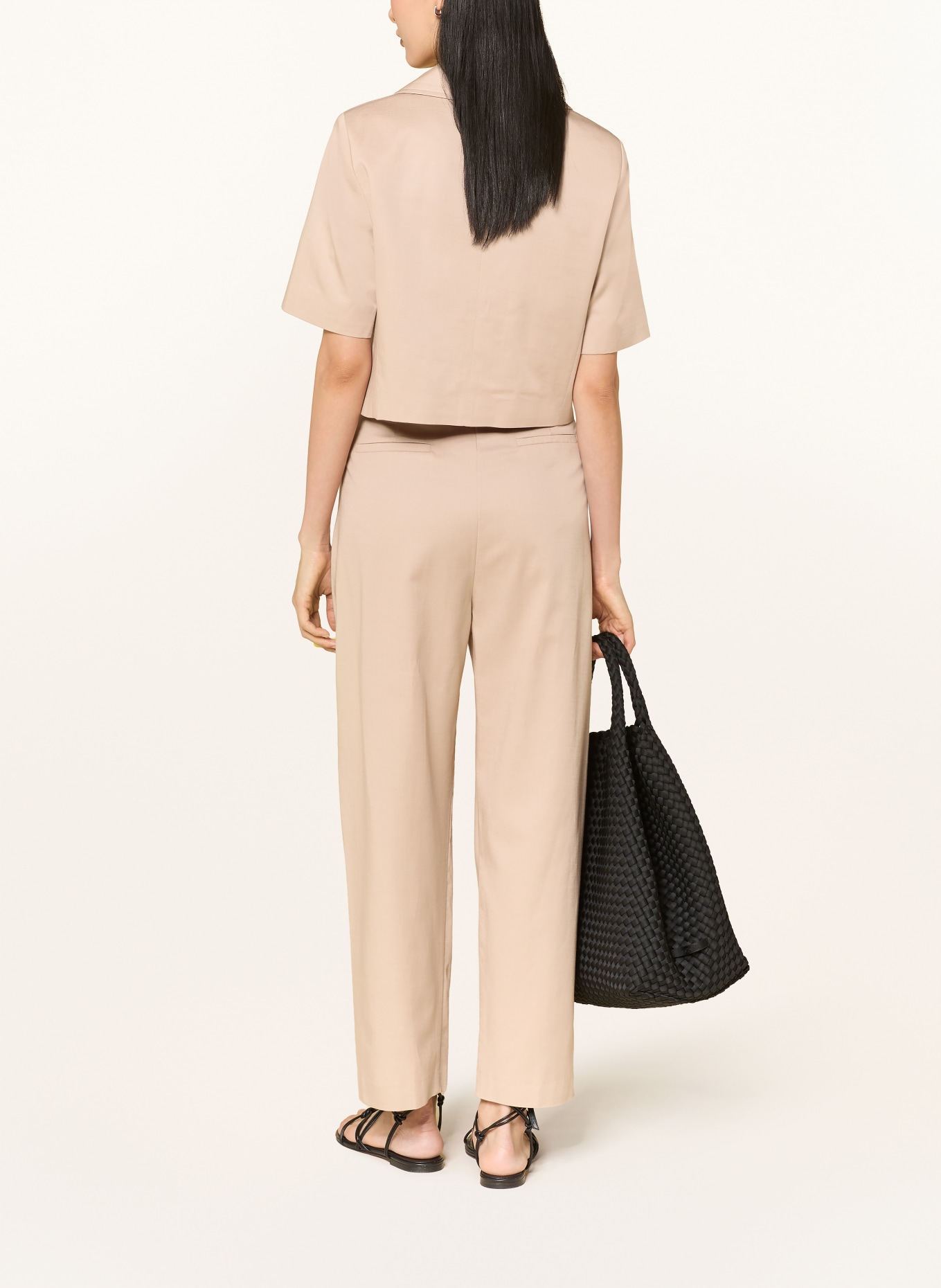 MORE & MORE 7/8 pants: BEIGE