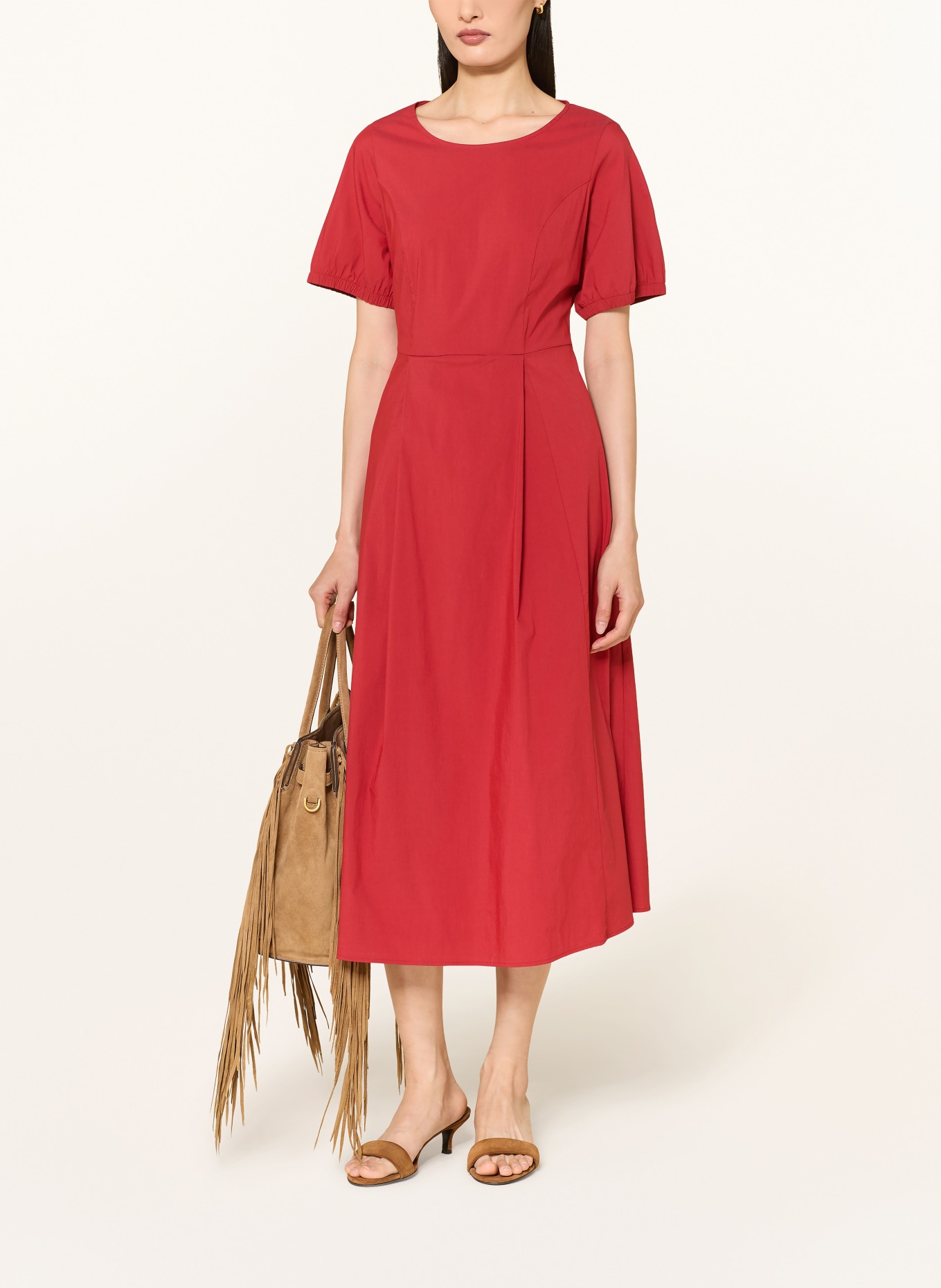 MORE & MORE Kleid: DUNKELROT