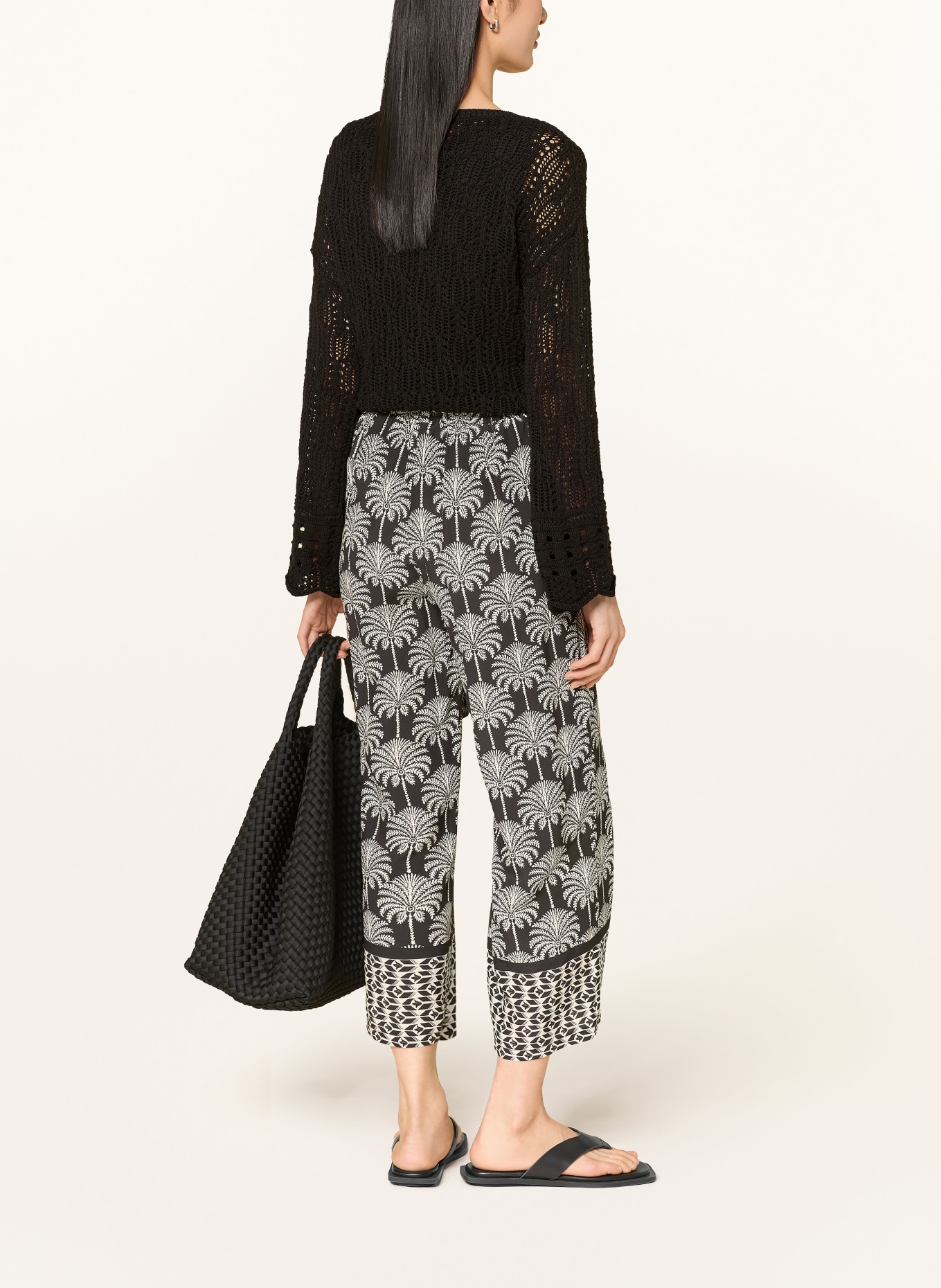 MORE & MORE Pullover: SCHWARZ