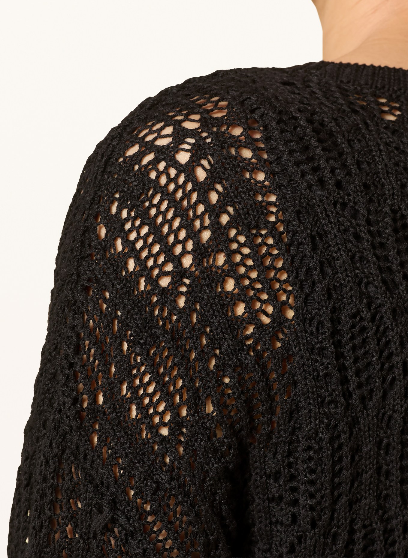 MORE & MORE Pullover: SCHWARZ