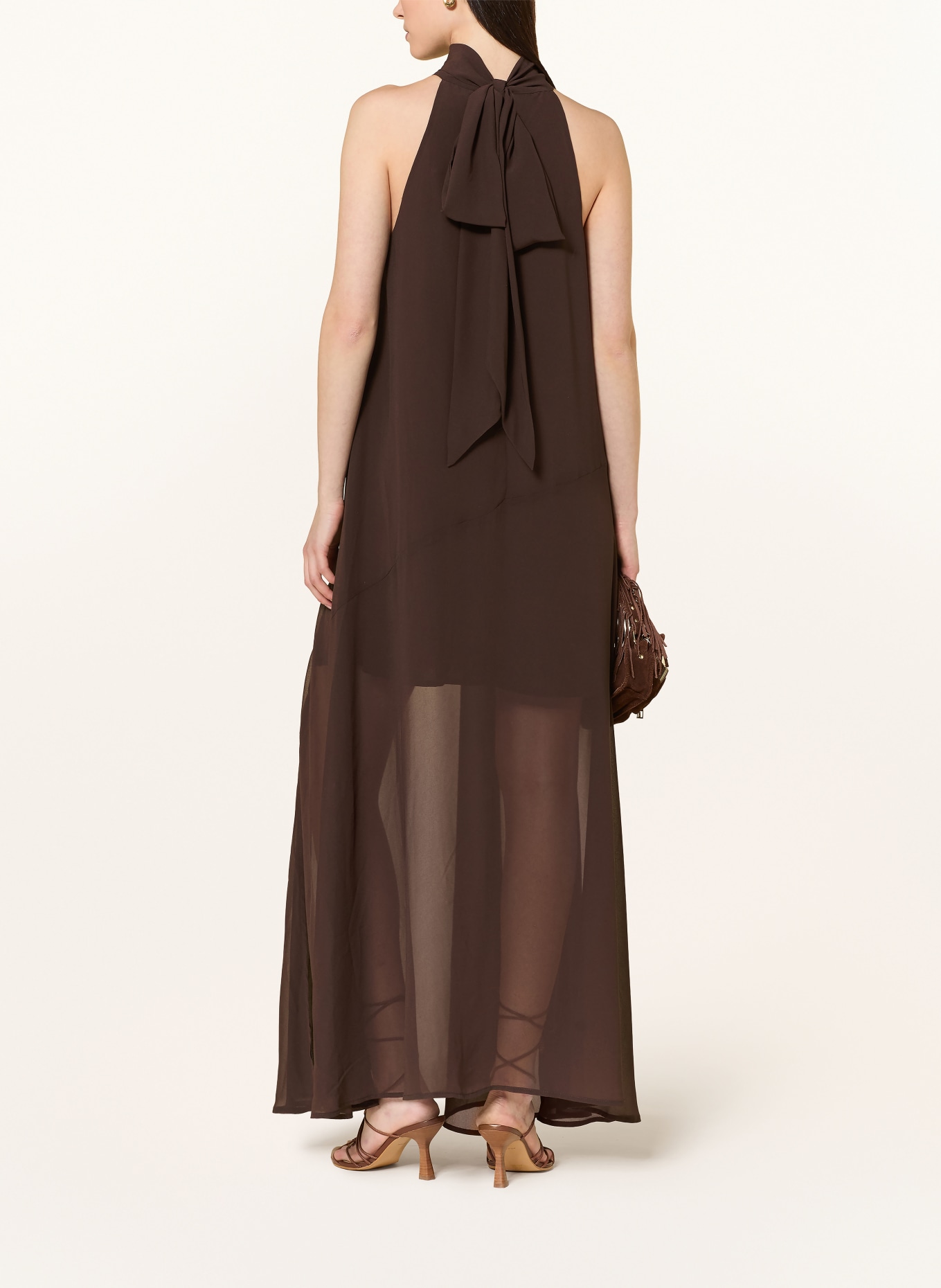 GESTUZ Robe GZDORAH: MARRON FONCÉ