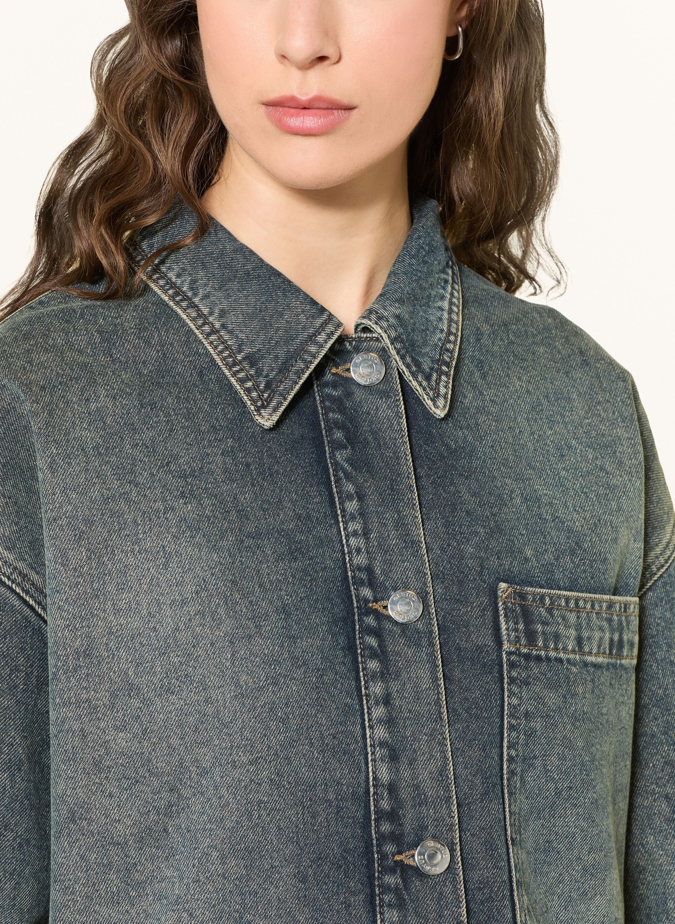 GESTUZ Veste en jean GZSUSARA: 109592 Blue/green wash