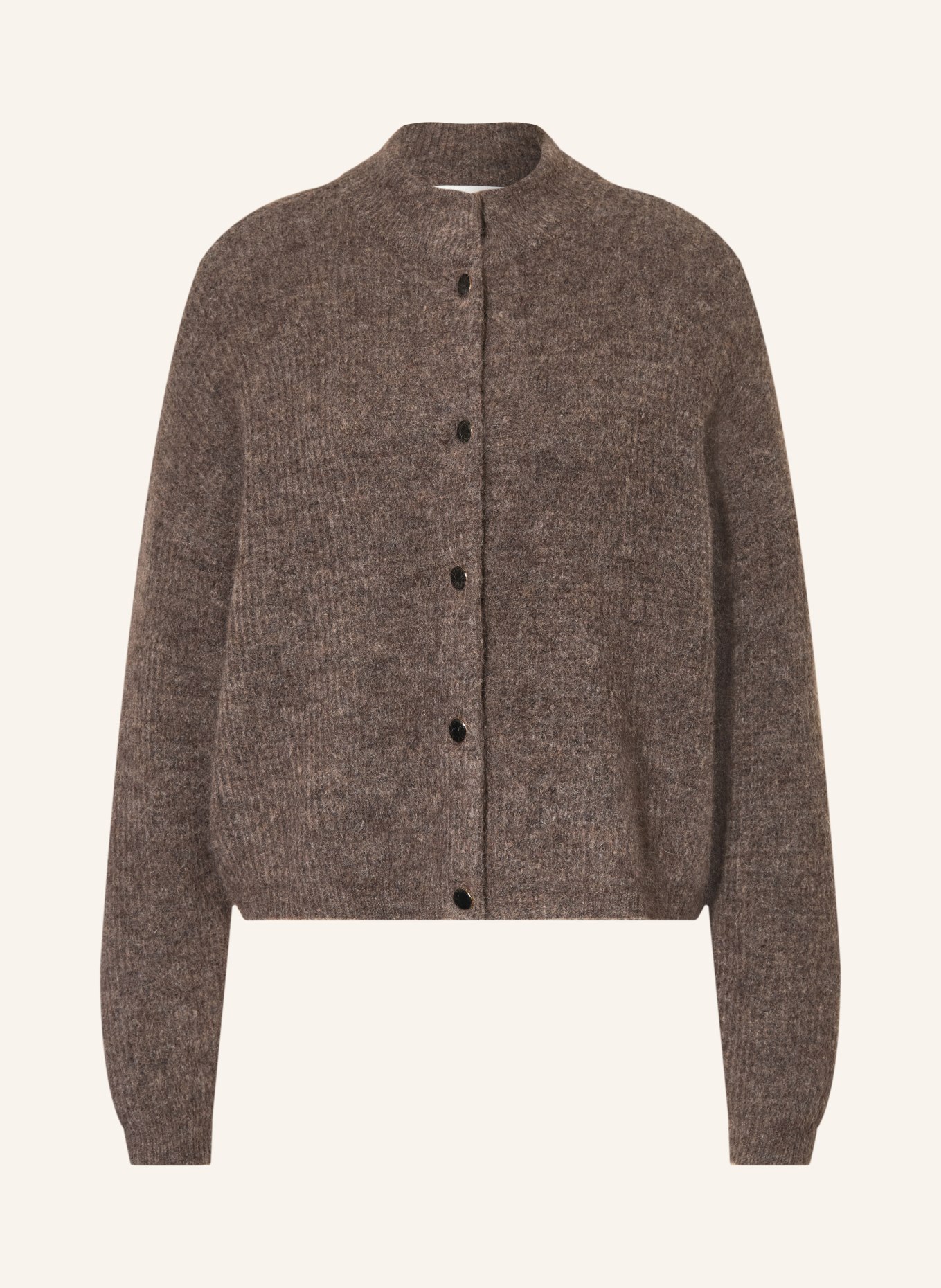 GESTUZ Strickjacke GZDEBBIE mit Mohair: BRAUN