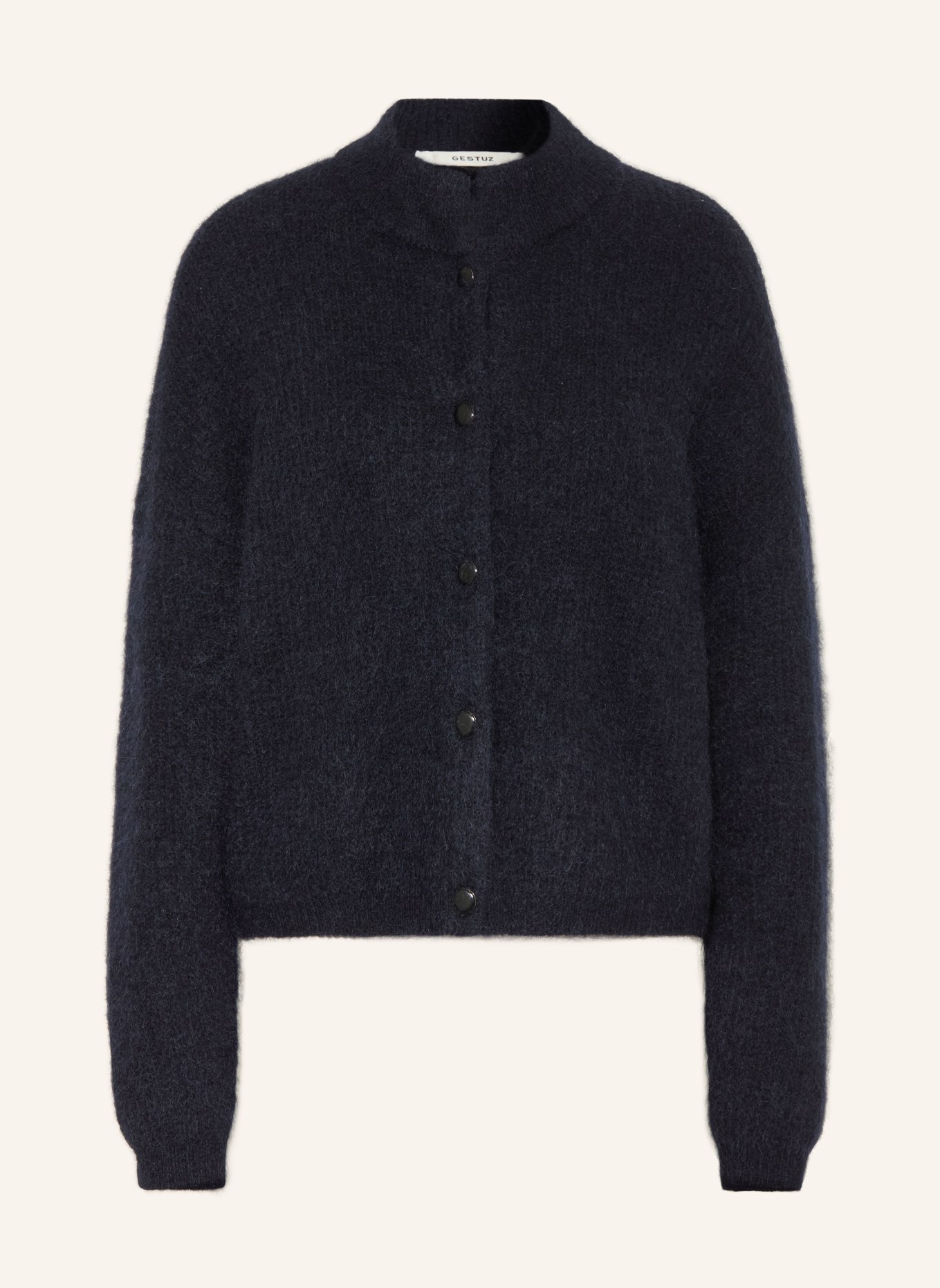 GESTUZ GZDEBBIE Cardigan with Mohair: DARK BLUE
