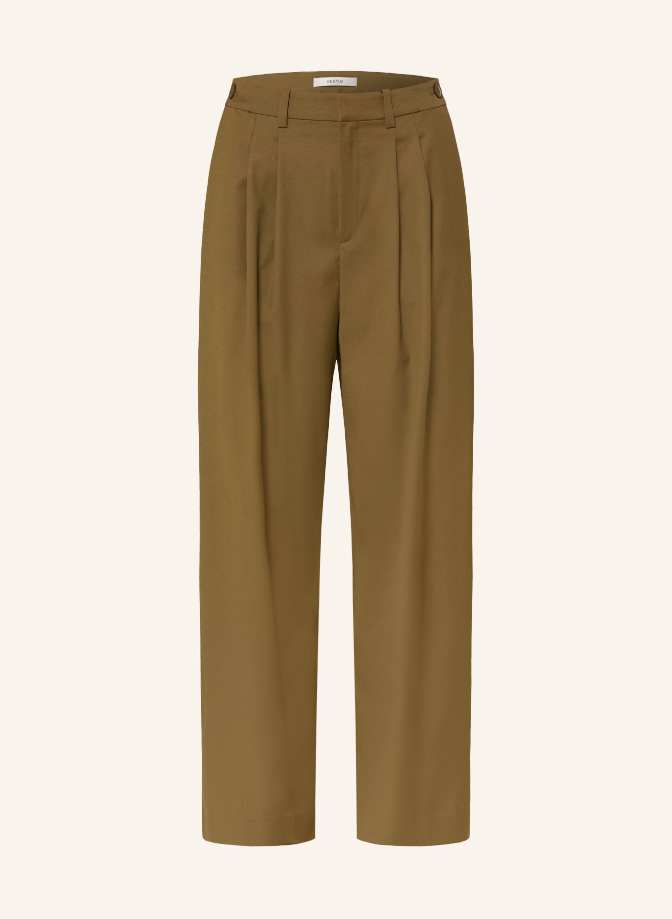 GESTUZ Pantaloni Marlene GZOLIVIA: OLIV