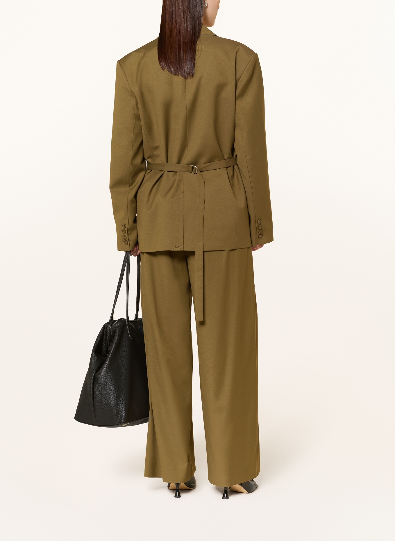 GESTUZ Pantaloni Marlene GZOLIVIA: OLIV