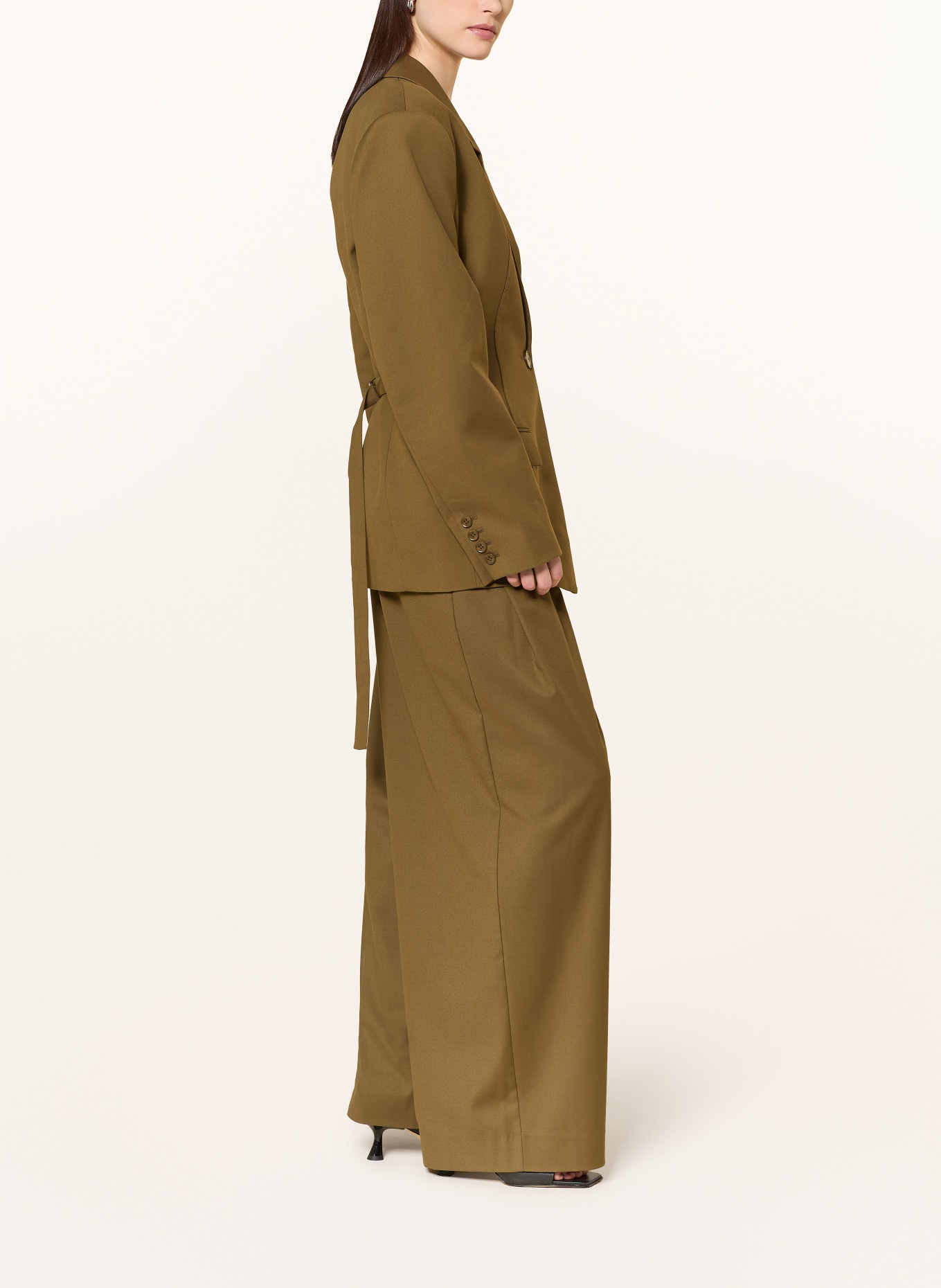 GESTUZ Pantaloni Marlene GZOLIVIA: OLIV