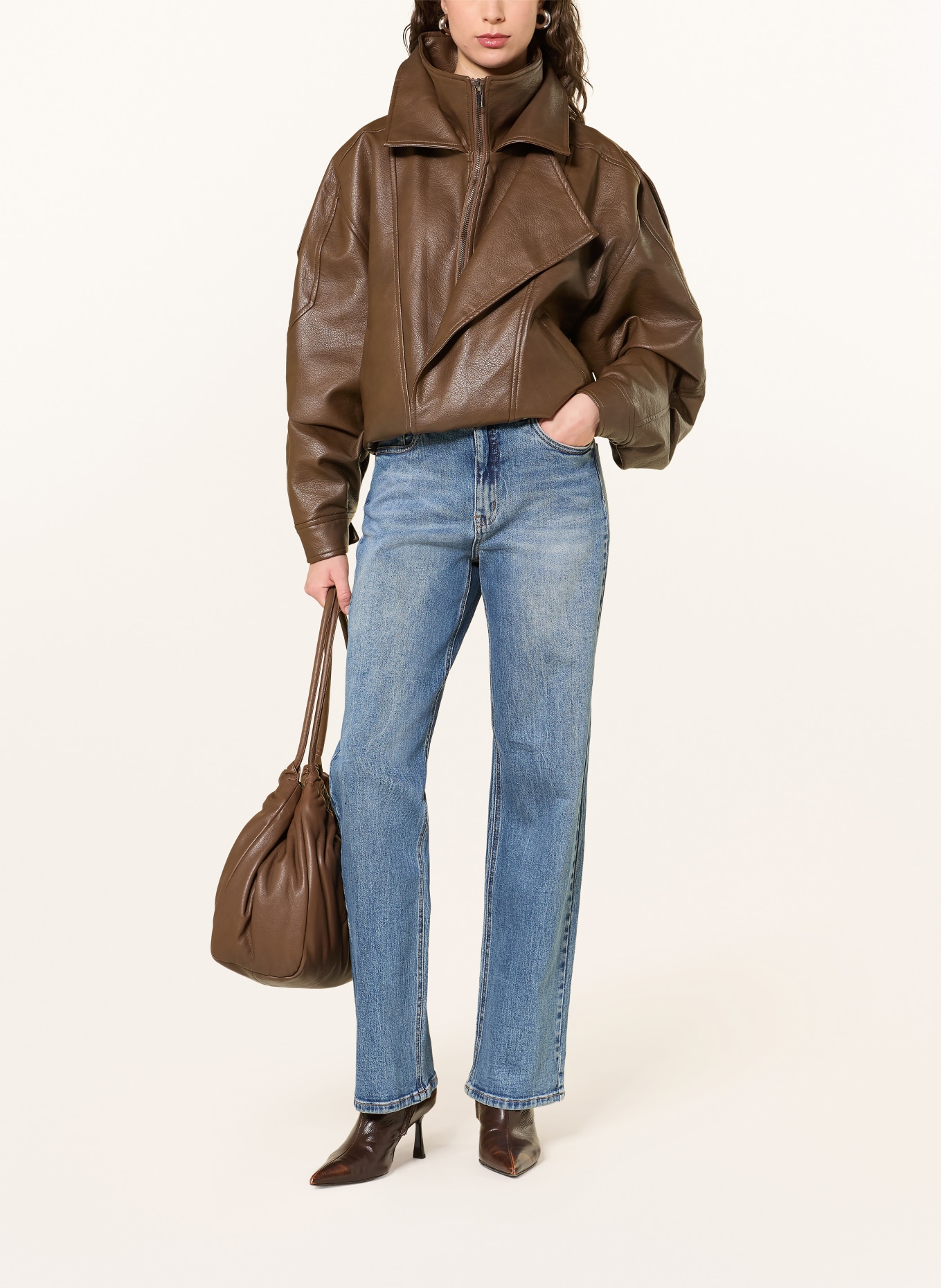 GESTUZ Straight Jeans GZJADE: 101120 washed mid blue