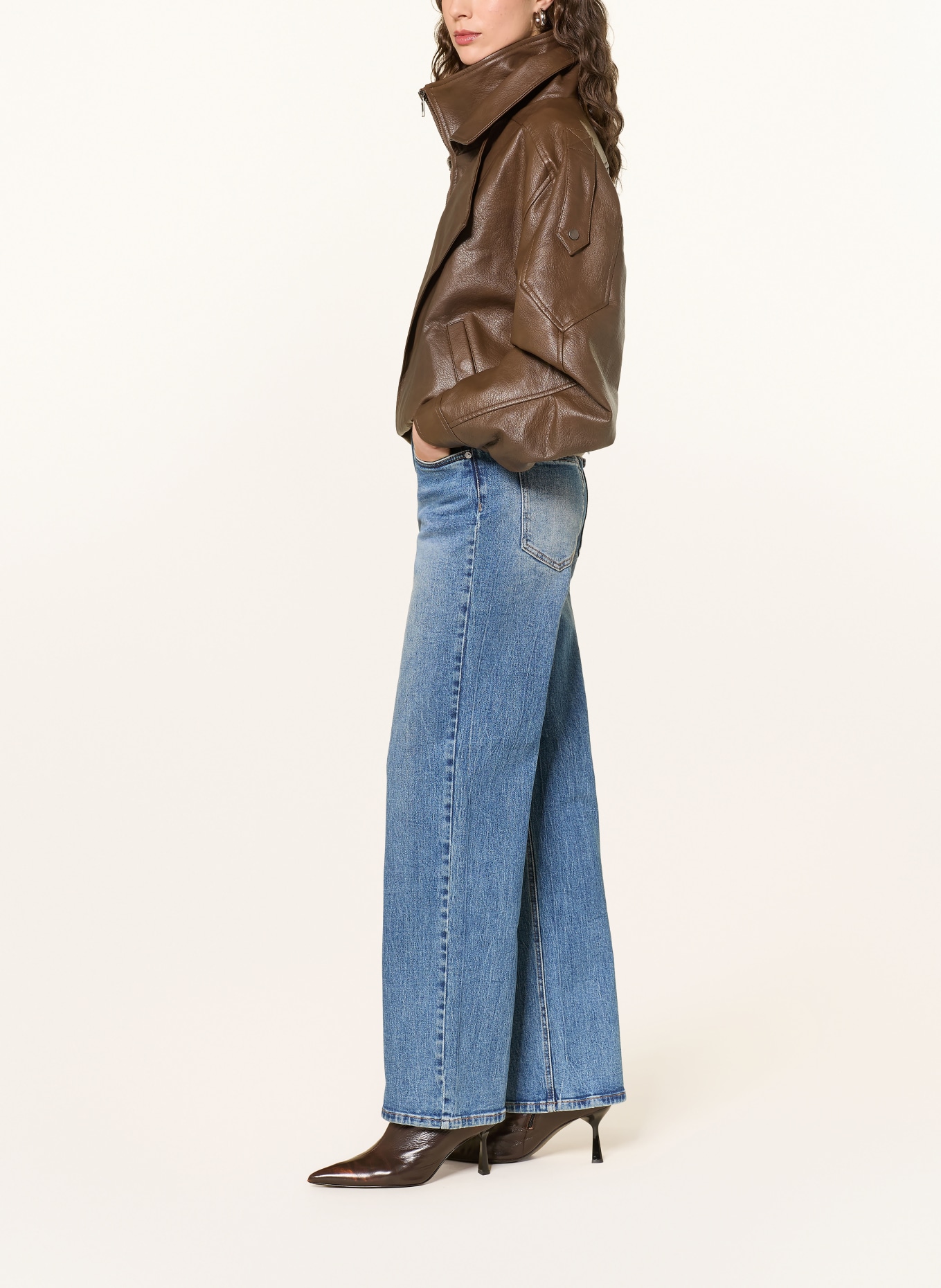 GESTUZ Straight Jeans GZJADE: 101120 washed mid blue