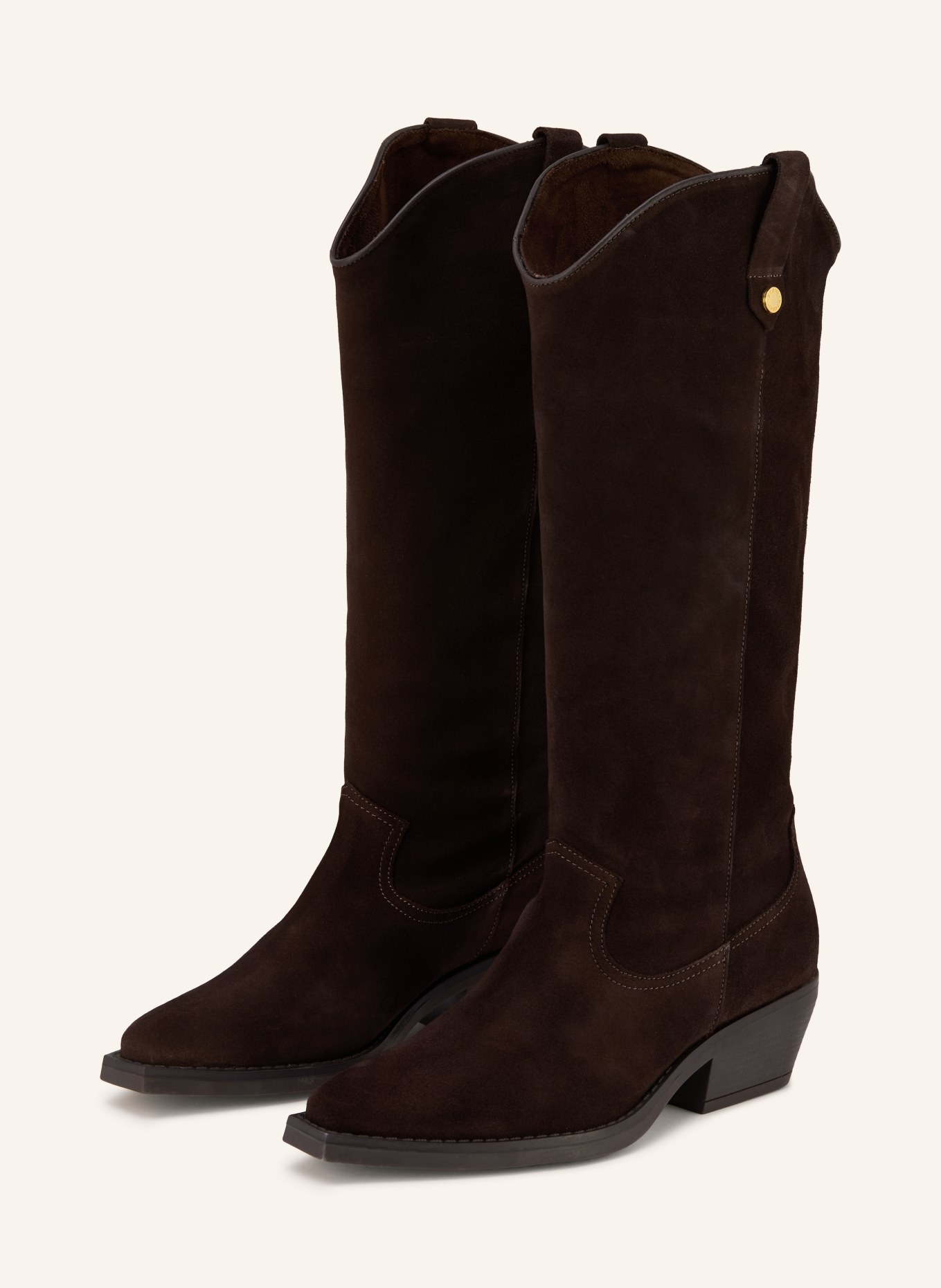 STEVE MADDEN Buty kowbojskie WIRAYA: CIEMNOBRĄZOWY