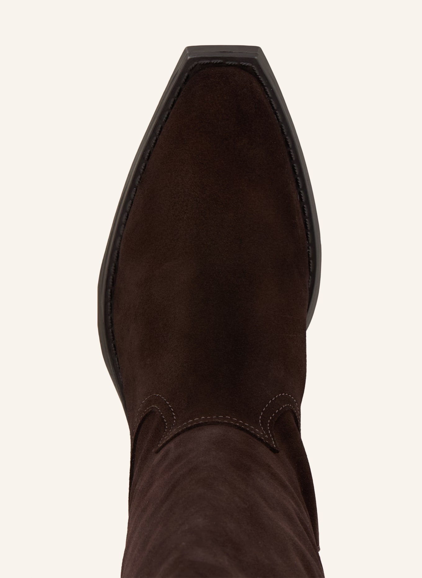 STEVE MADDEN Buty kowbojskie WIRAYA: CIEMNOBRĄZOWY