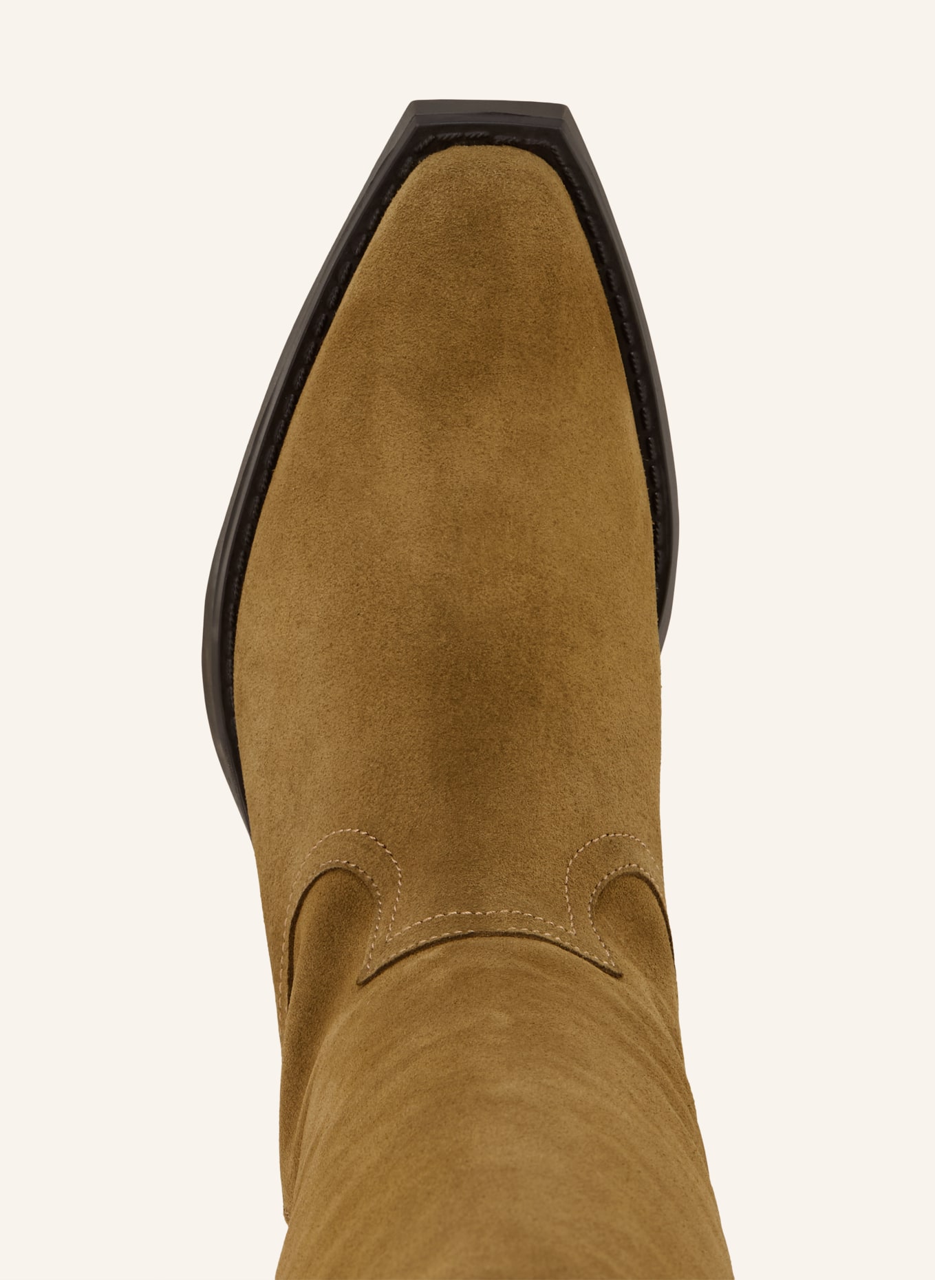 STEVE MADDEN Buty kowbojskie WIRAYA: KHAKI / ZŁOTY