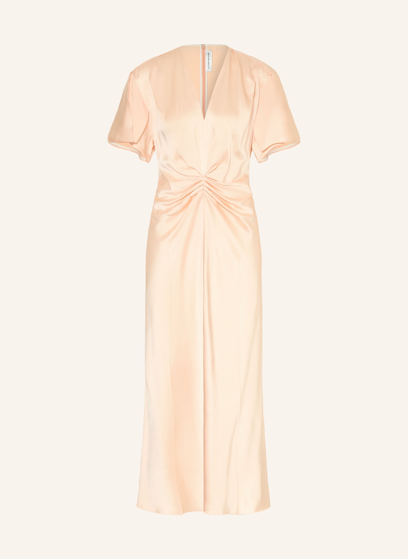 VICTORIA BECKHAM Sukienka koktajlowa EVE: JASNOPOMARAŃCZOWY