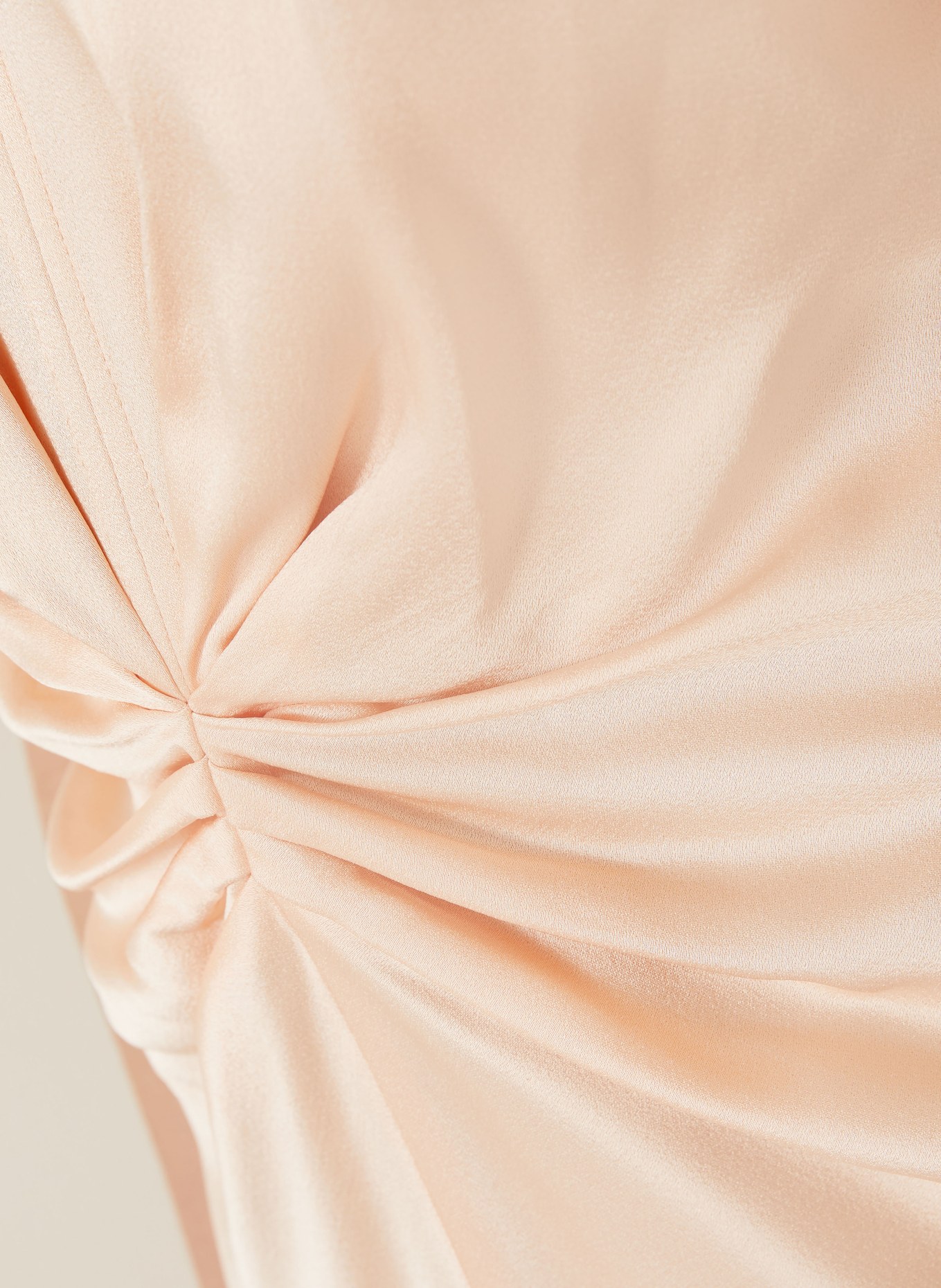 VICTORIA BECKHAM Sukienka koktajlowa EVE: JASNOPOMARAŃCZOWY