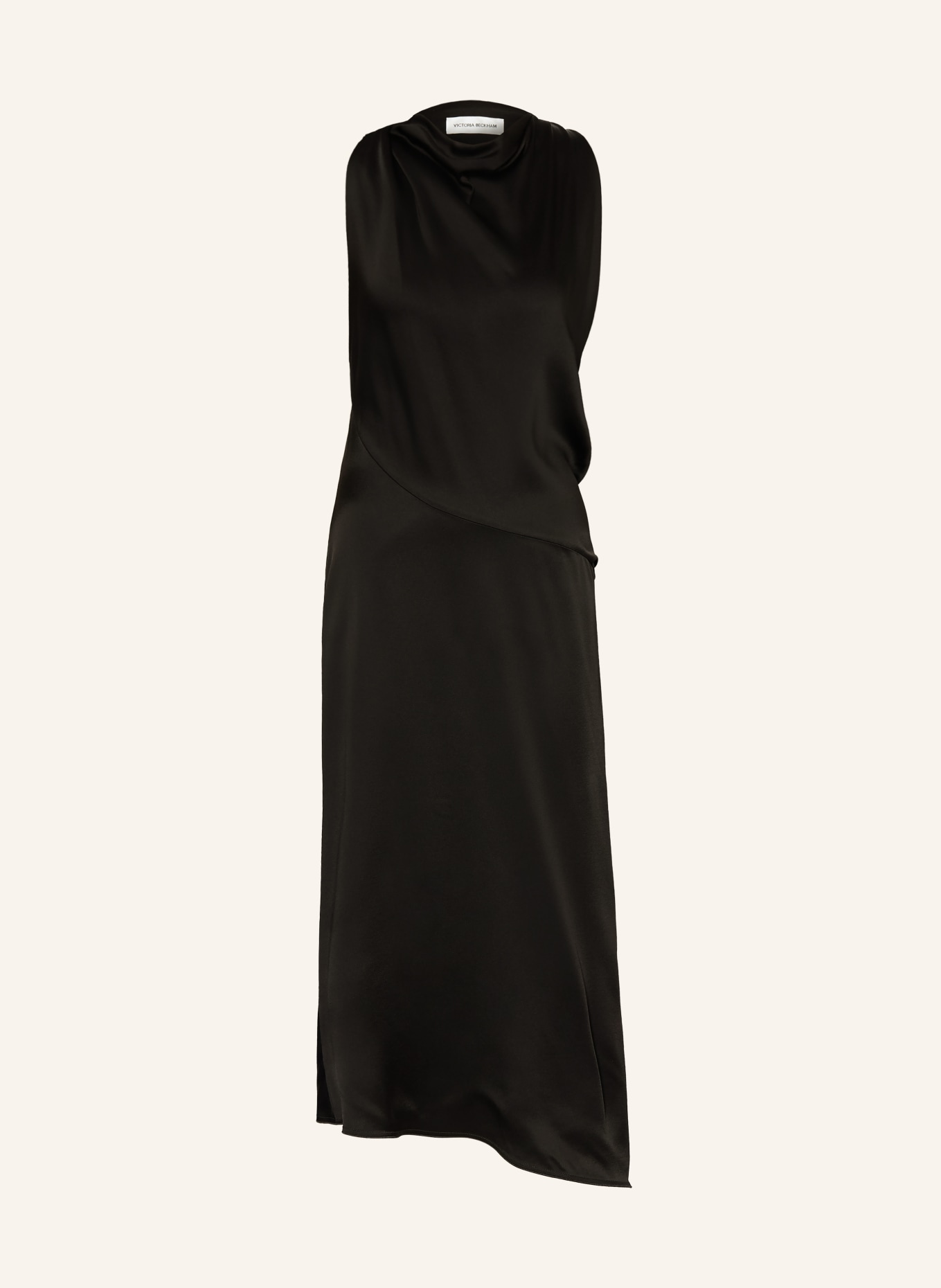 VICTORIA BECKHAM koktejlové šaty: ČERNÁ