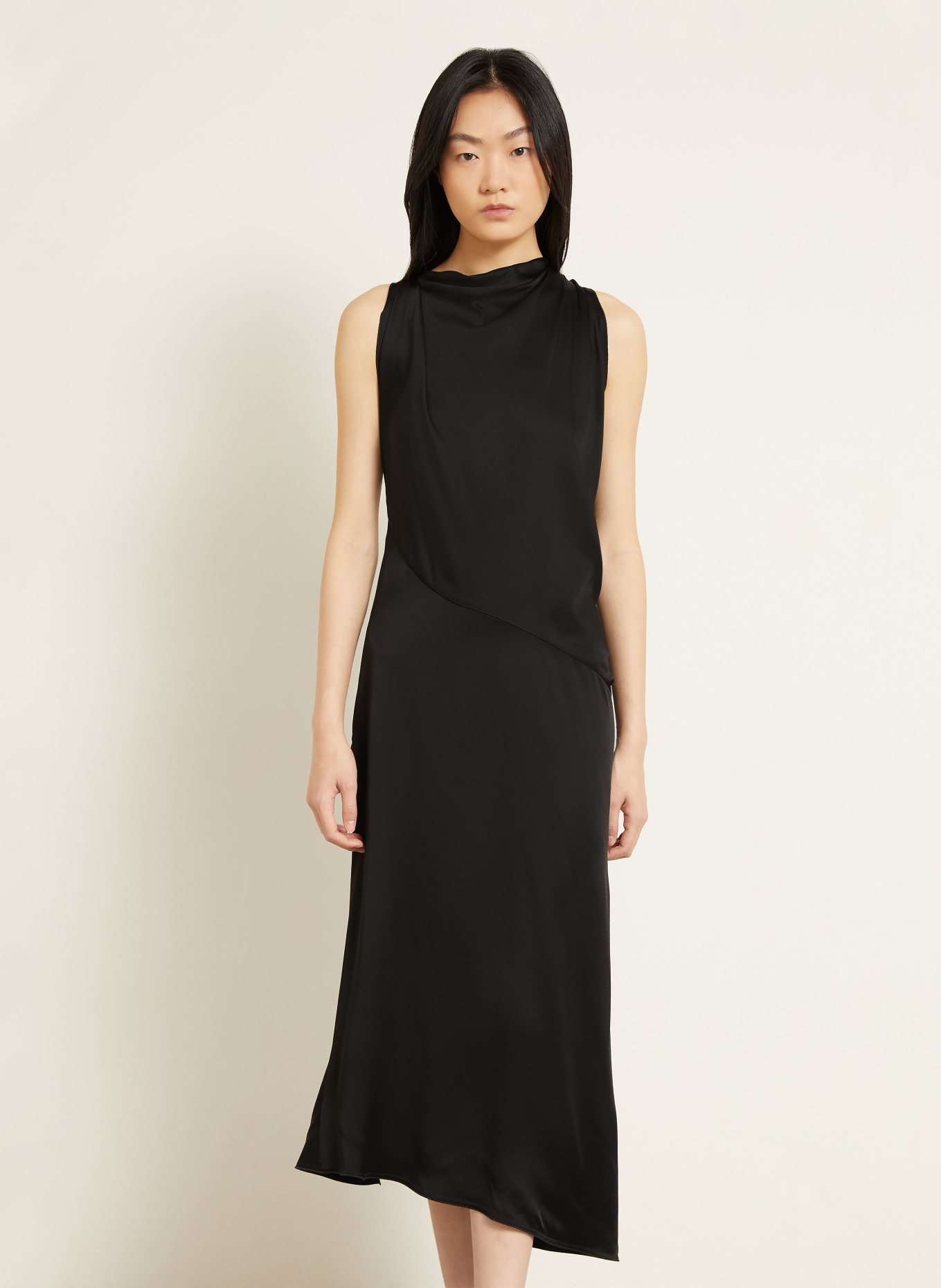 VICTORIA BECKHAM koktejlové šaty: ČERNÁ