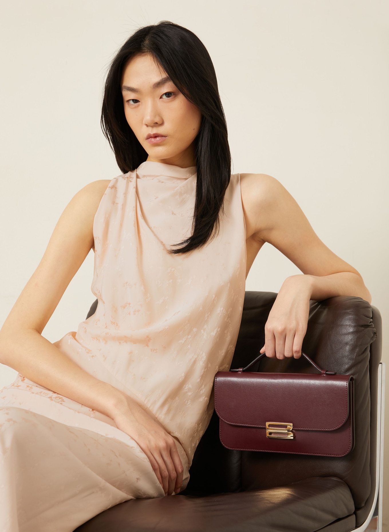 VICTORIA BECKHAM koktejlové šaty: SVĚTLE RŮŽOVÁ