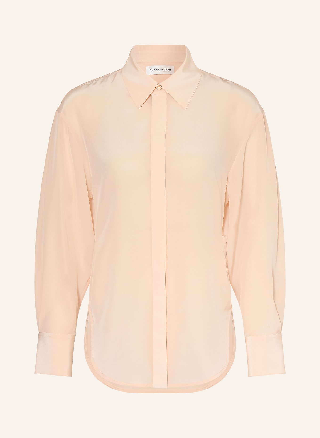 VICTORIA BECKHAM Chemisier en soie: ROSÉ