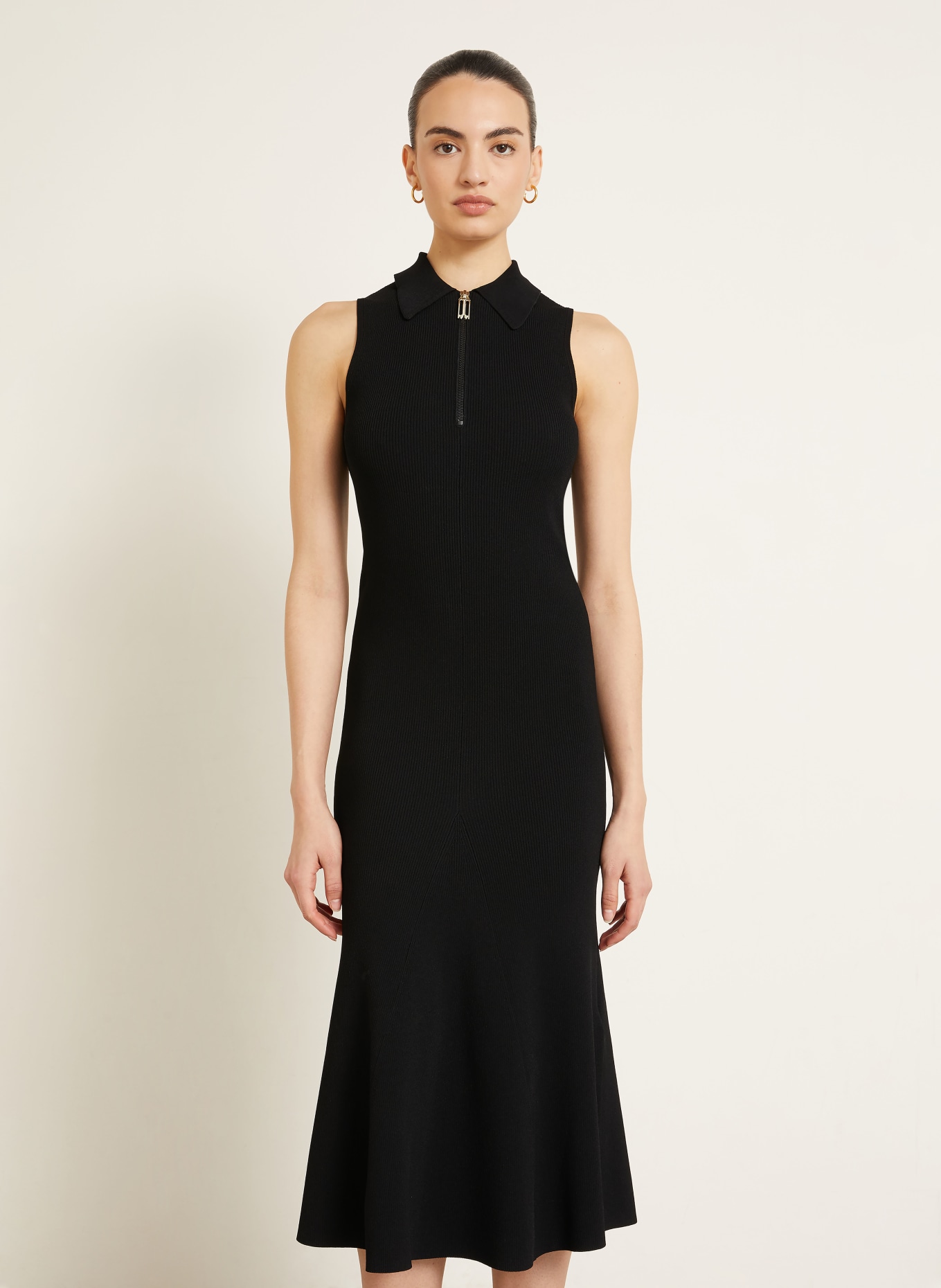 VICTORIA BECKHAM Strickkleid: SCHWARZ