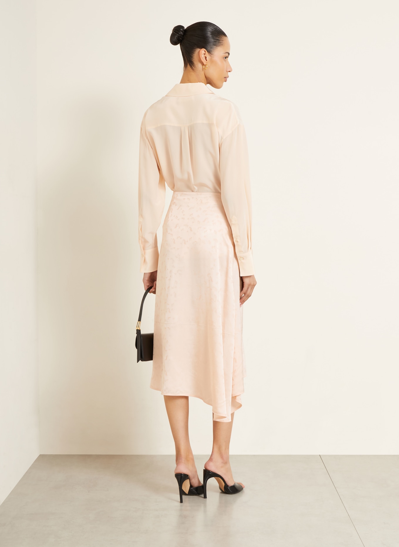 VICTORIA BECKHAM Satinrock: HELLROSA