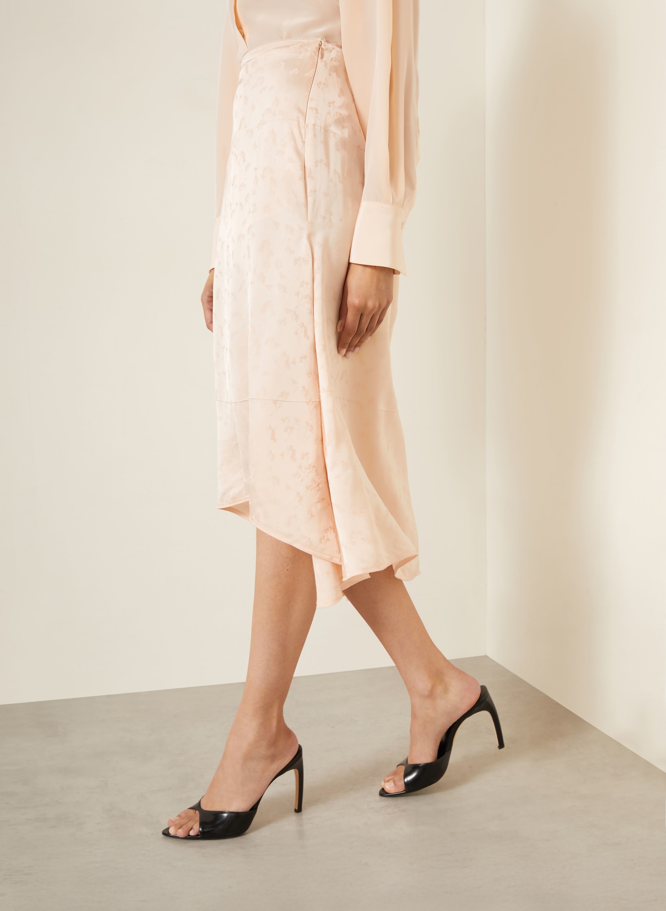 VICTORIA BECKHAM Satinrock: HELLROSA