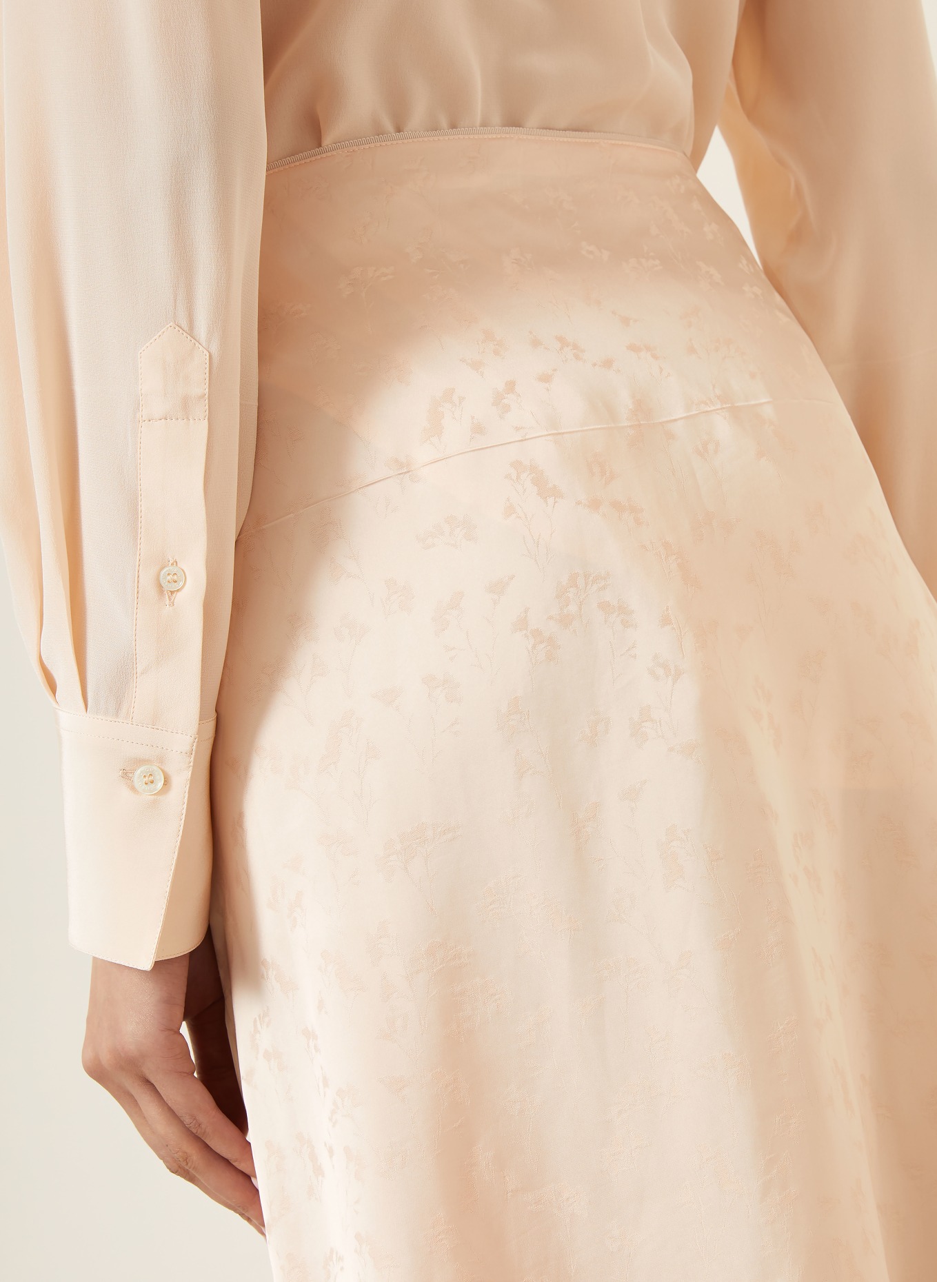 VICTORIA BECKHAM Satinrock: HELLROSA