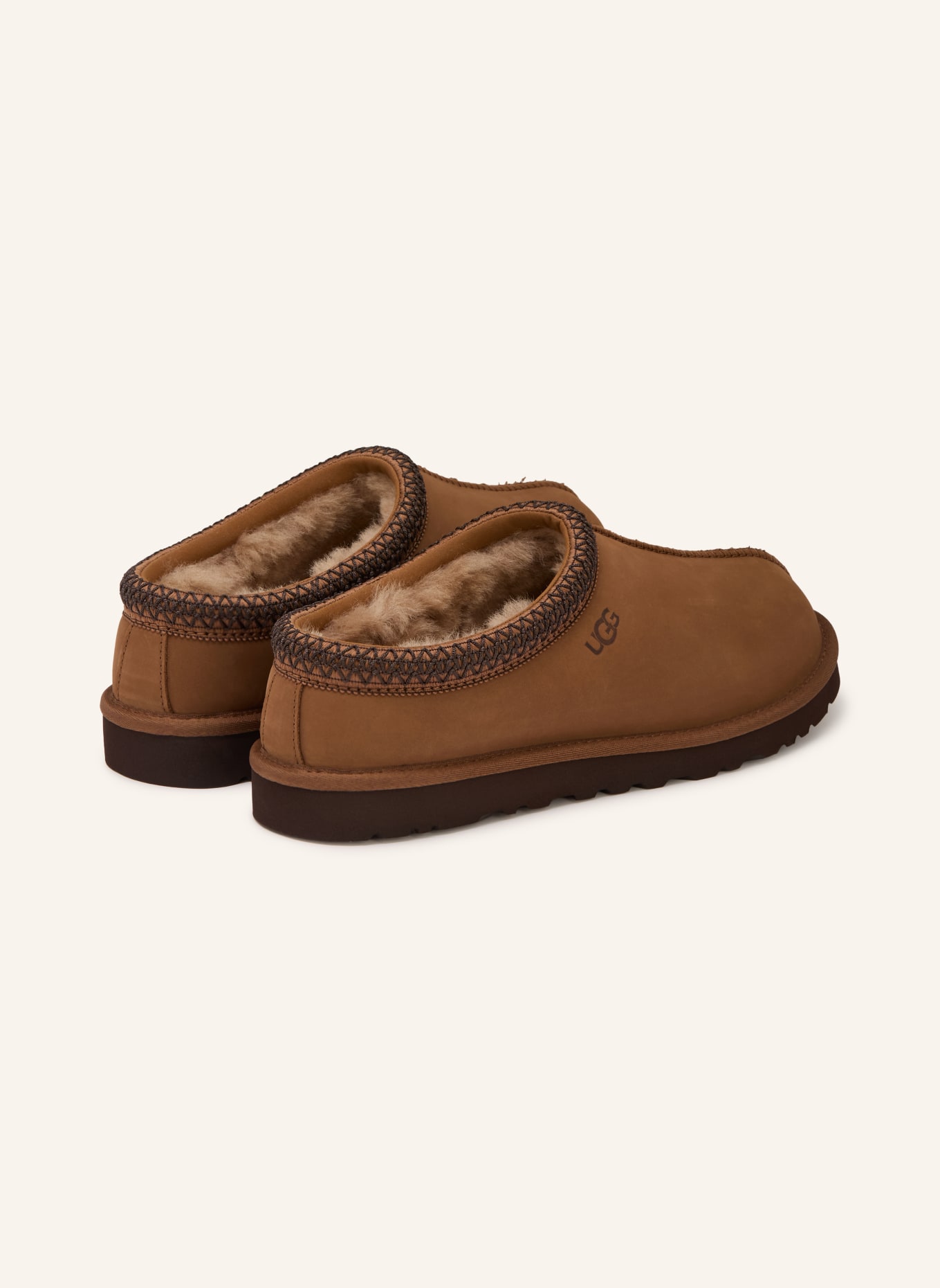UGG TASMAN II Mules: DARK BROWN