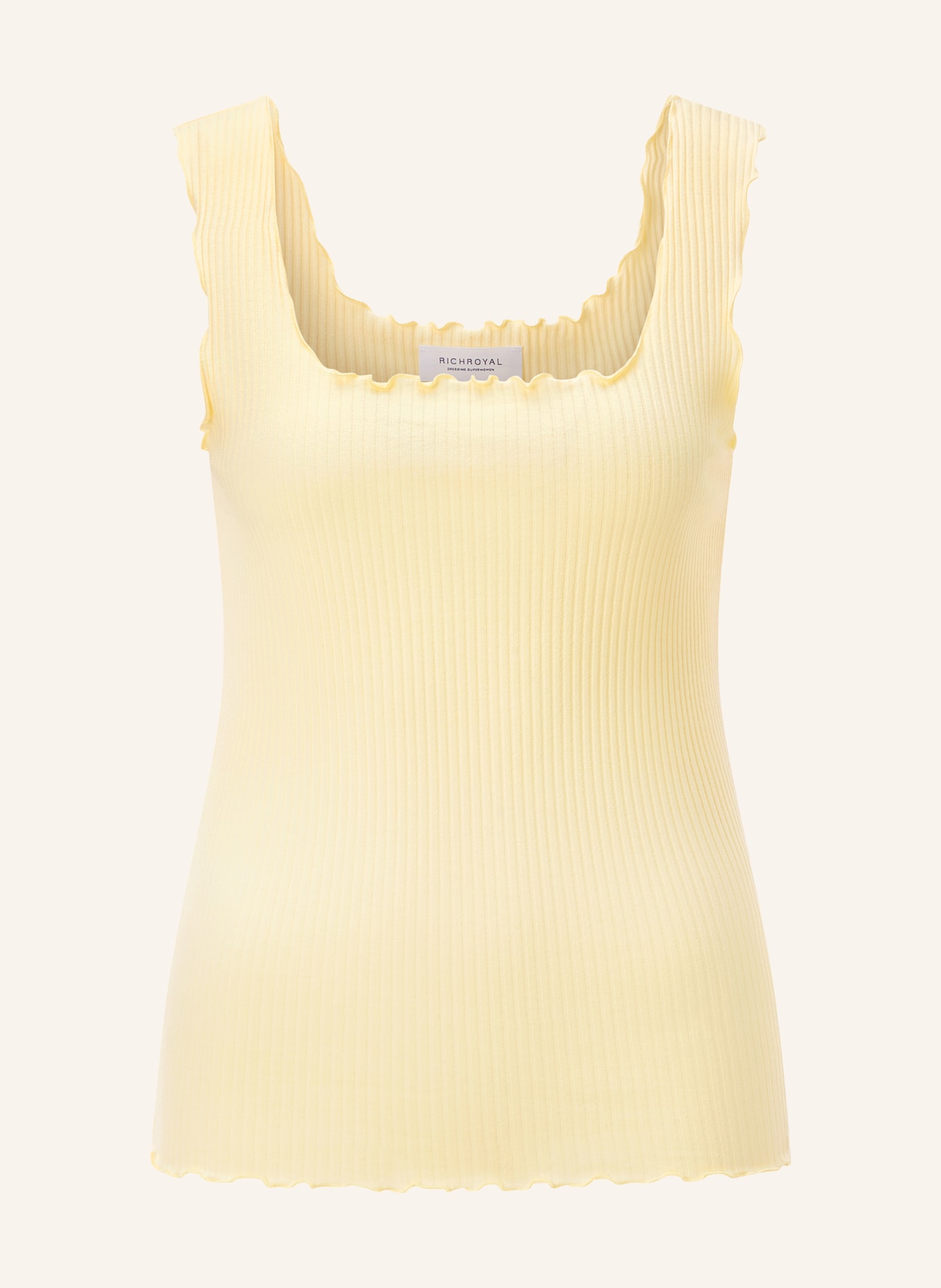 Rich & Royal bluzka z dzianiny: ŻÓŁTY