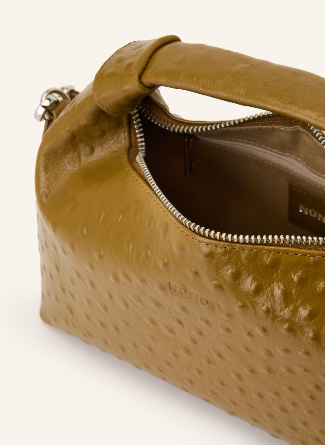 NÚNOO Torebka DANDY: OLIWKOWY