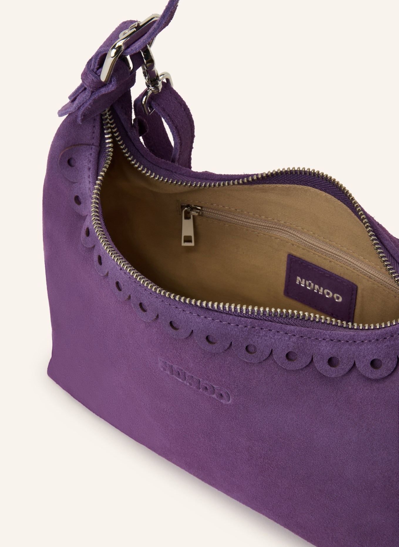 NÚNOO Handtasche DANDY: LILA