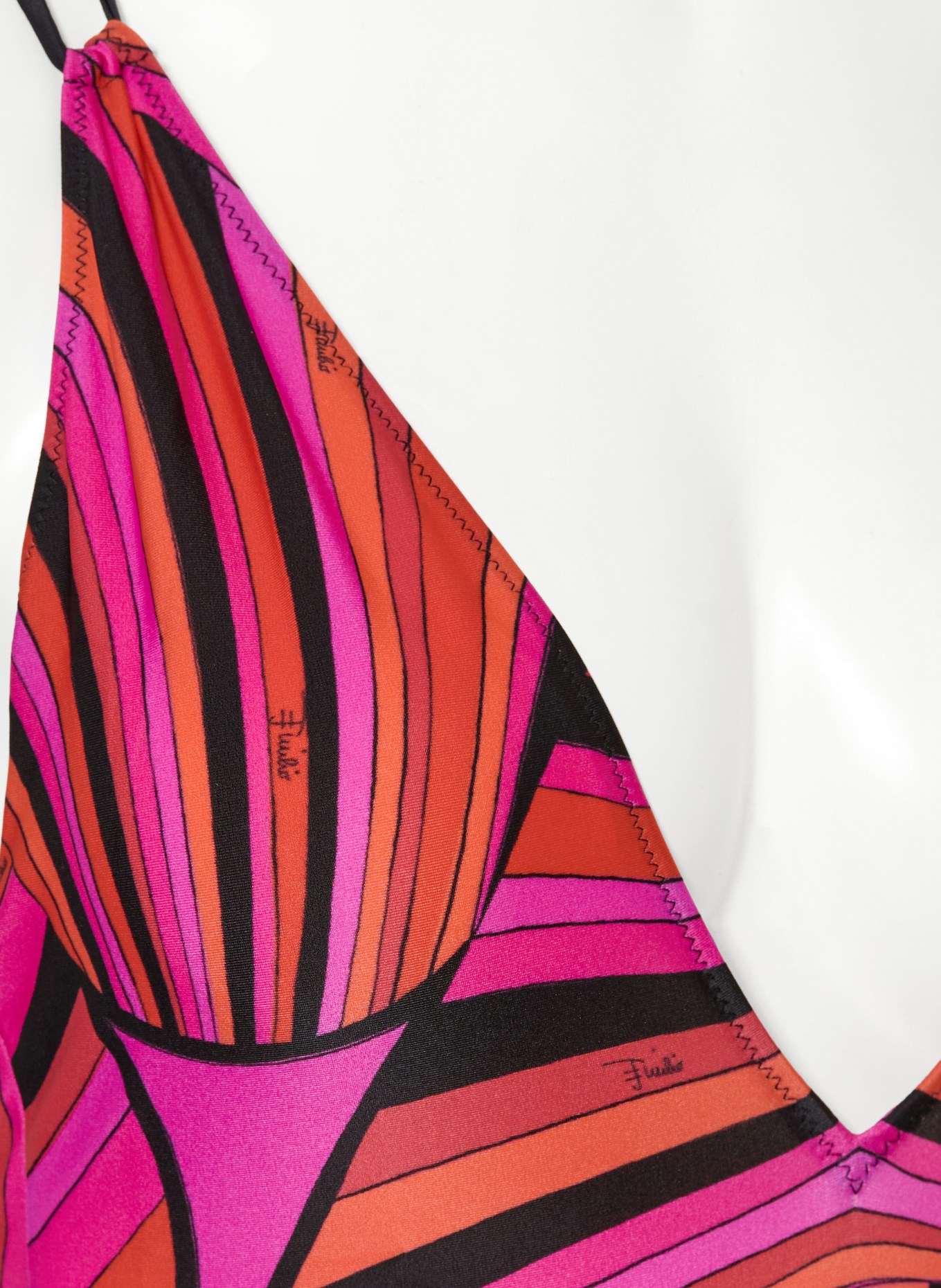 PUCCI Maillot de bain: ROSE FUCHSIA / ROUGE / NOIR