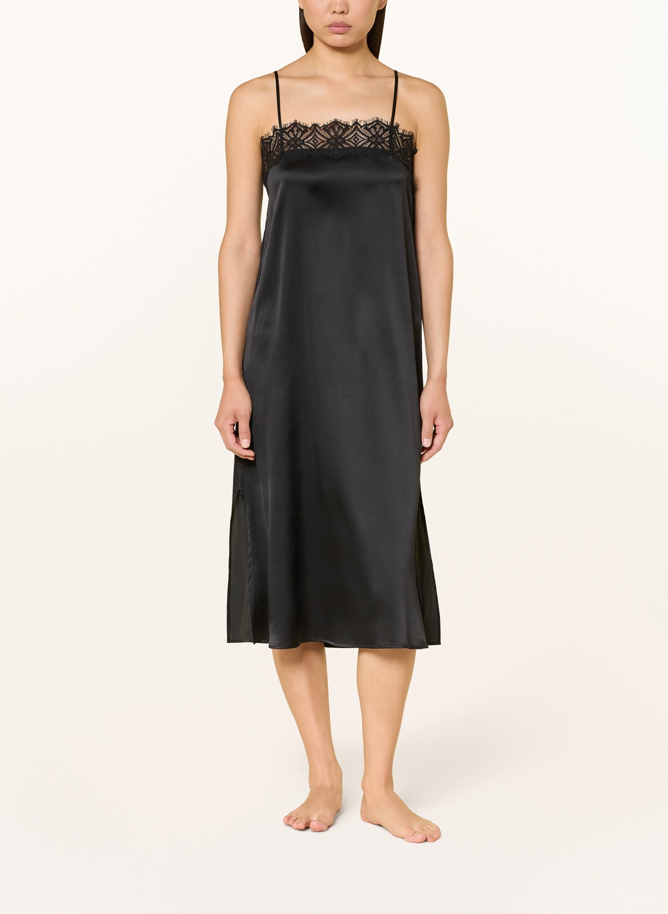 darling harbour Négligé: BLACK