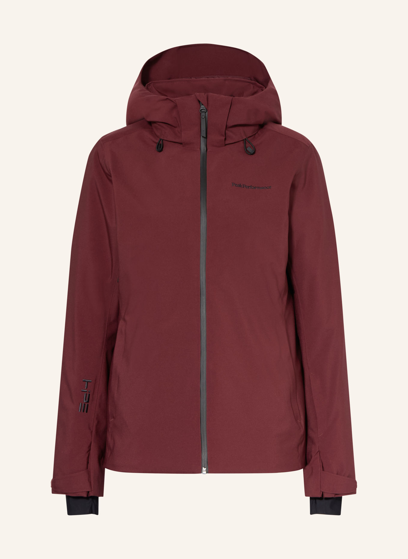 Peak Performance Veste de ski ANIMA INSULATED: ROUGE FONCÉ