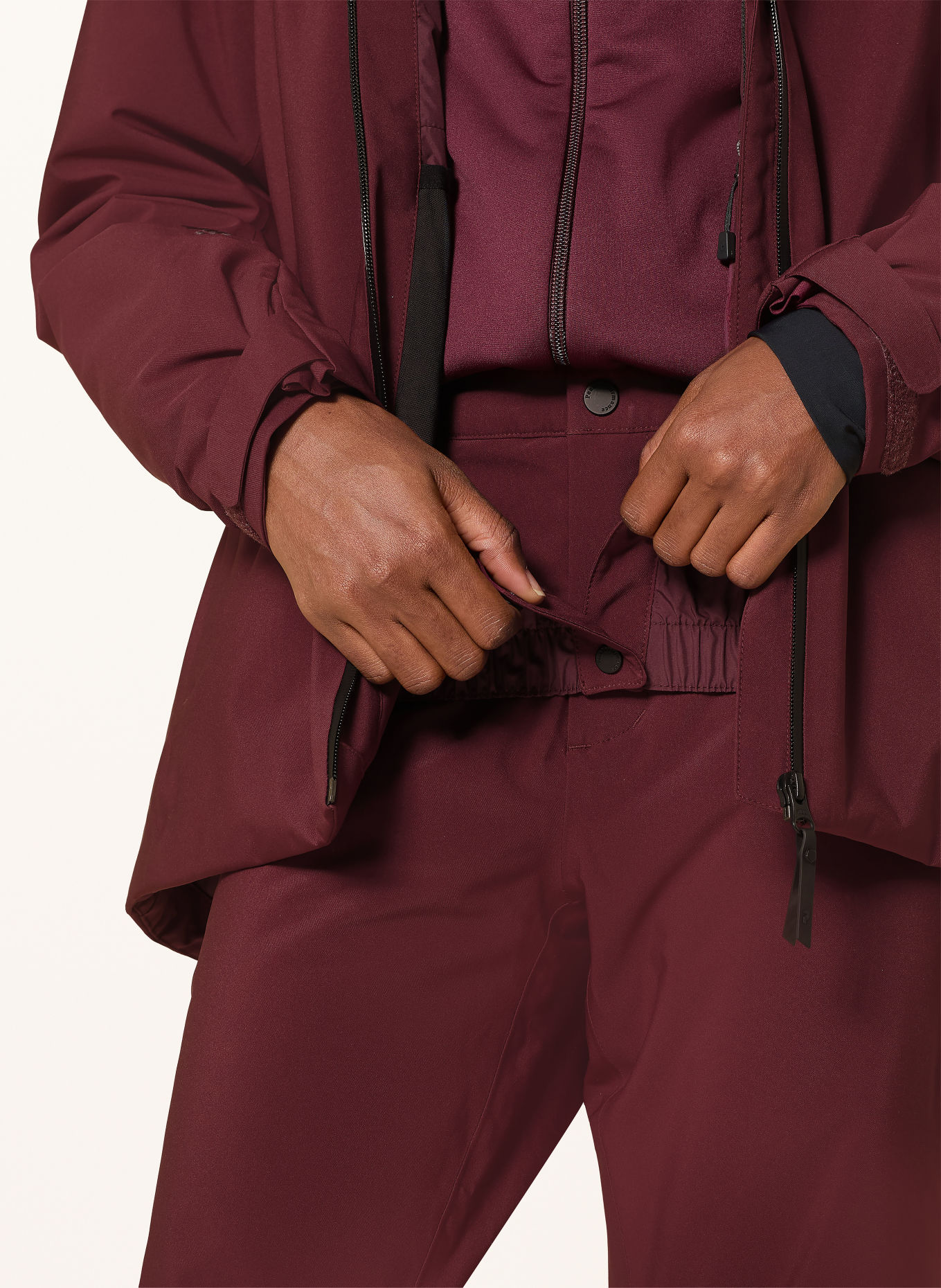 Peak Performance Veste de ski ANIMA INSULATED: ROUGE FONCÉ