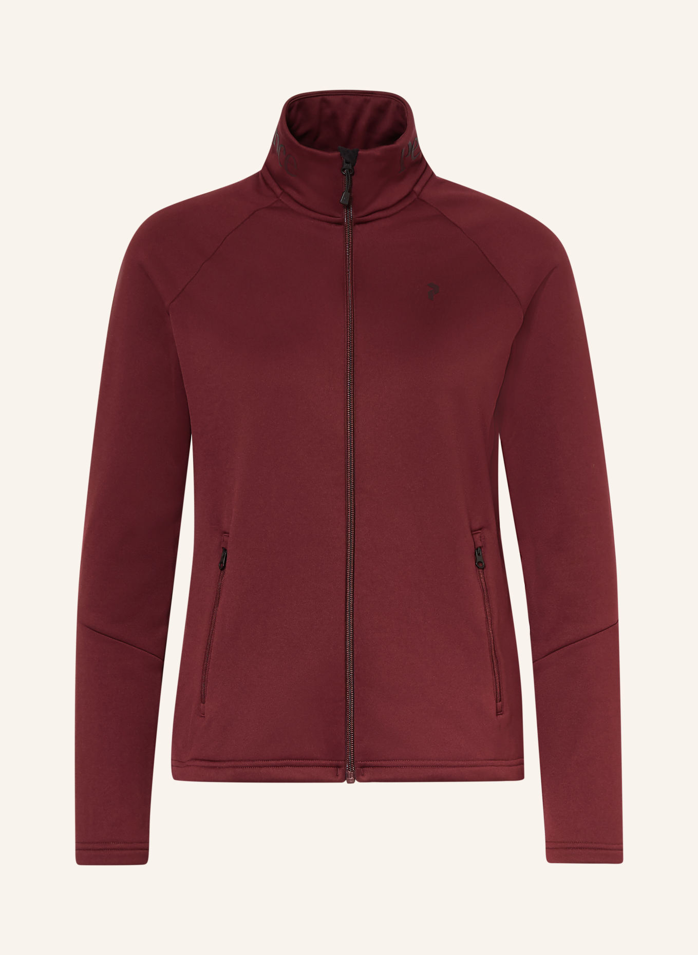 Peak Performance Fleecejacke RIDER: DUNKELROT