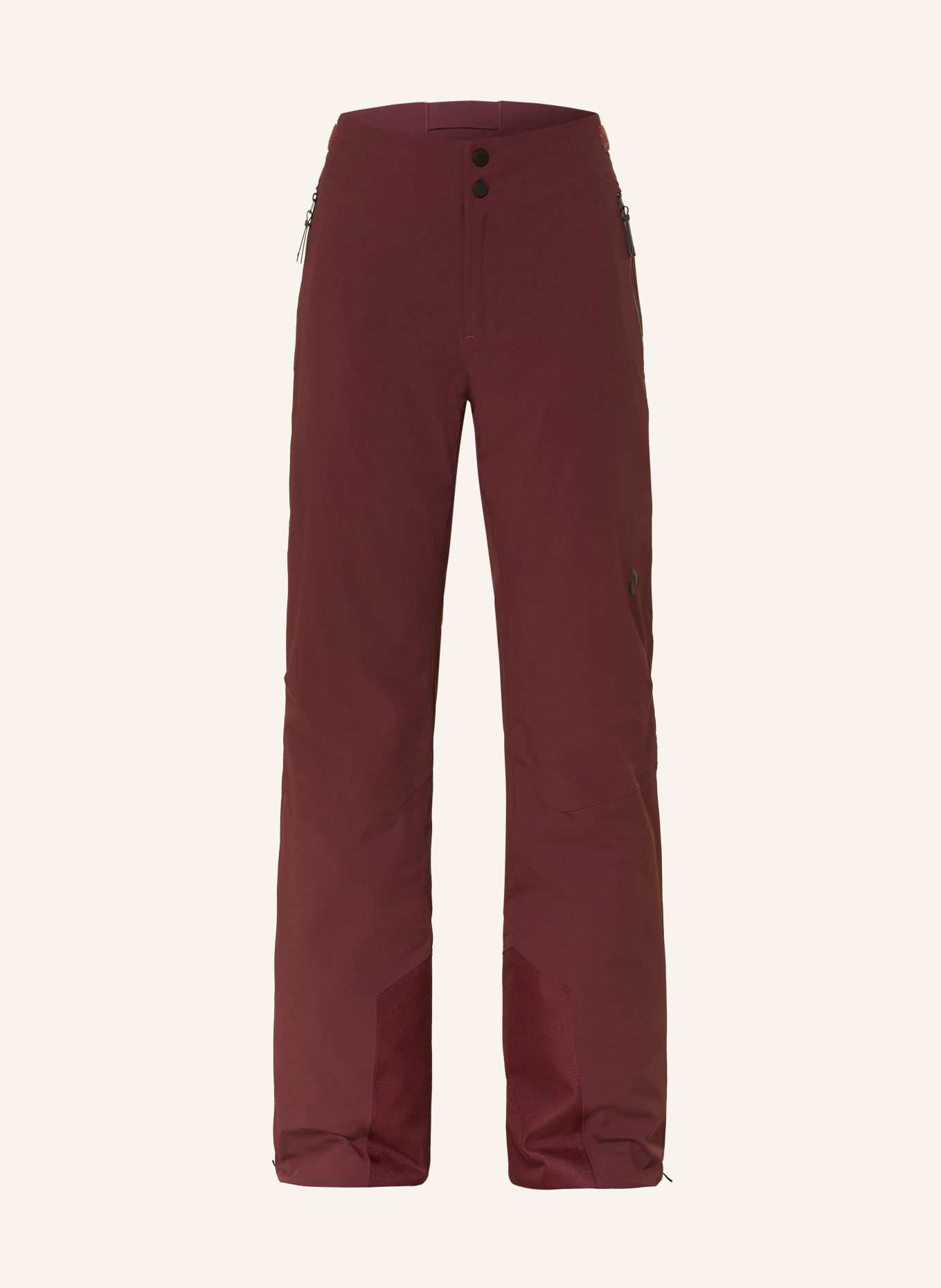 Peak Performance WHITELIGHT INSULATED Ski Pants: DARK RED