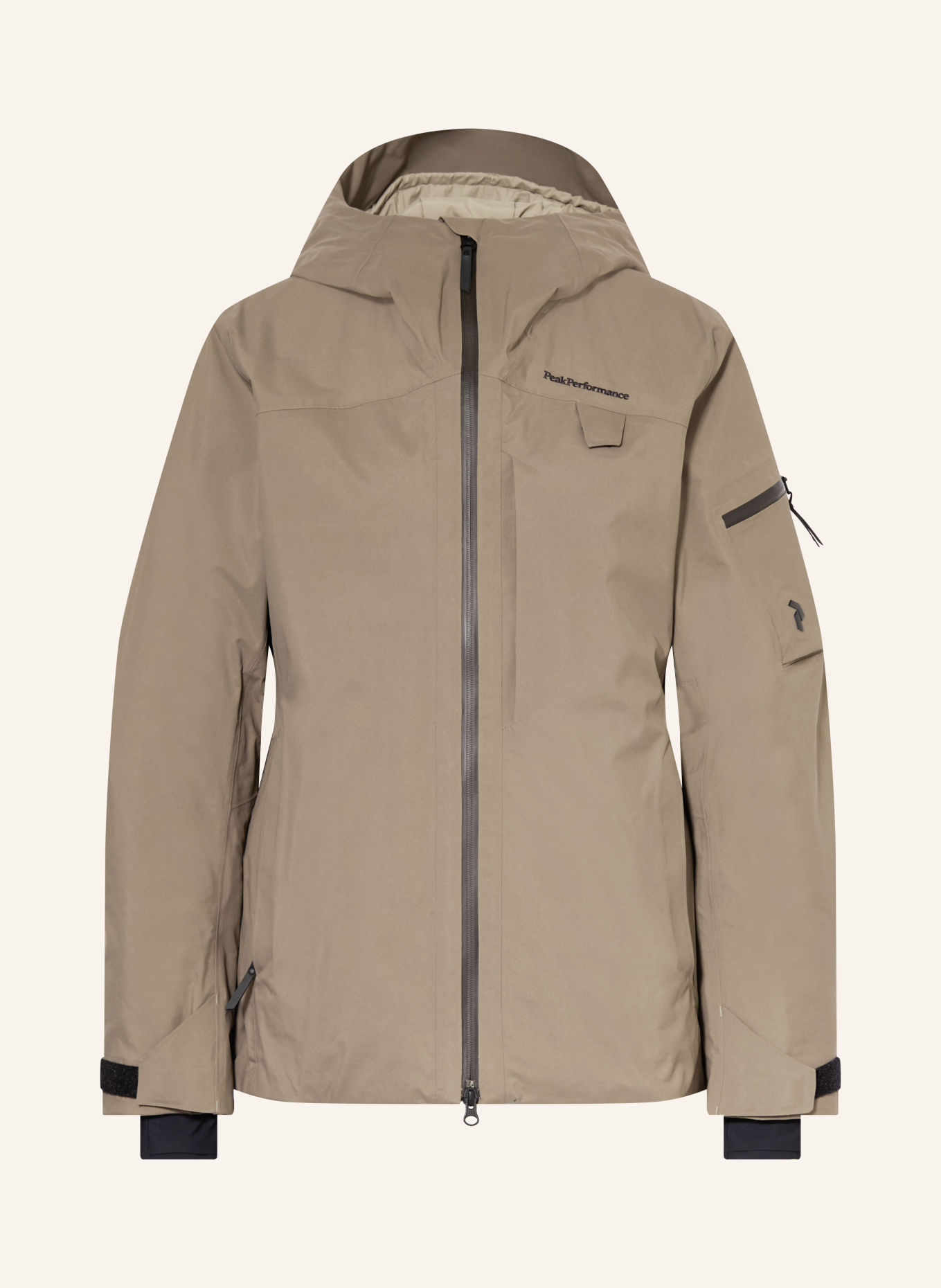 Peak Performance Veste de ski ALPINE GORE-TEX INSULATED: MARRON CLAIR